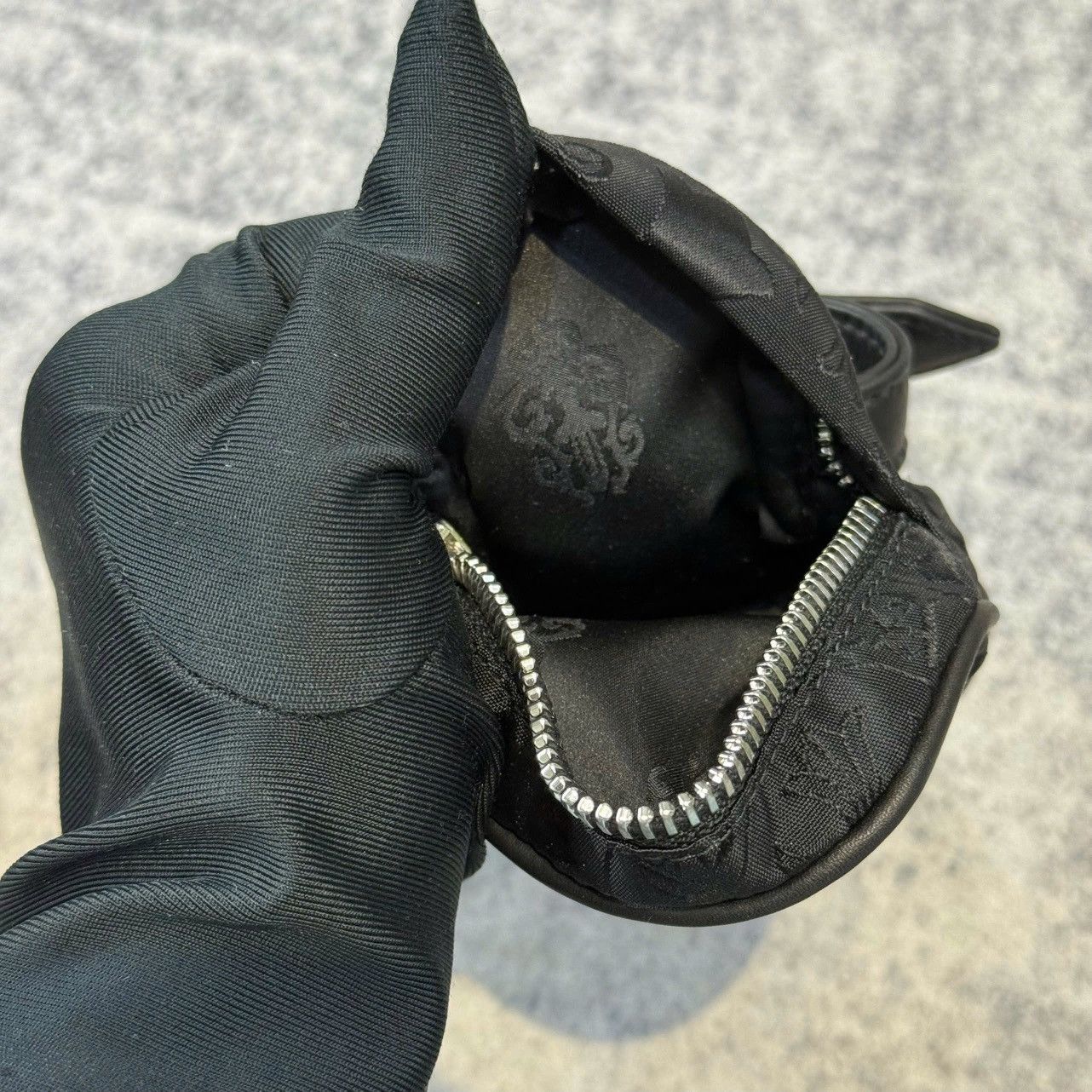 Chrome Hearts CHROME HEARTS BAG WRISTHIM BACK PACK BLK MULTI-MOTIF NYLON Size ONE SIZE - 9 Thumbnail