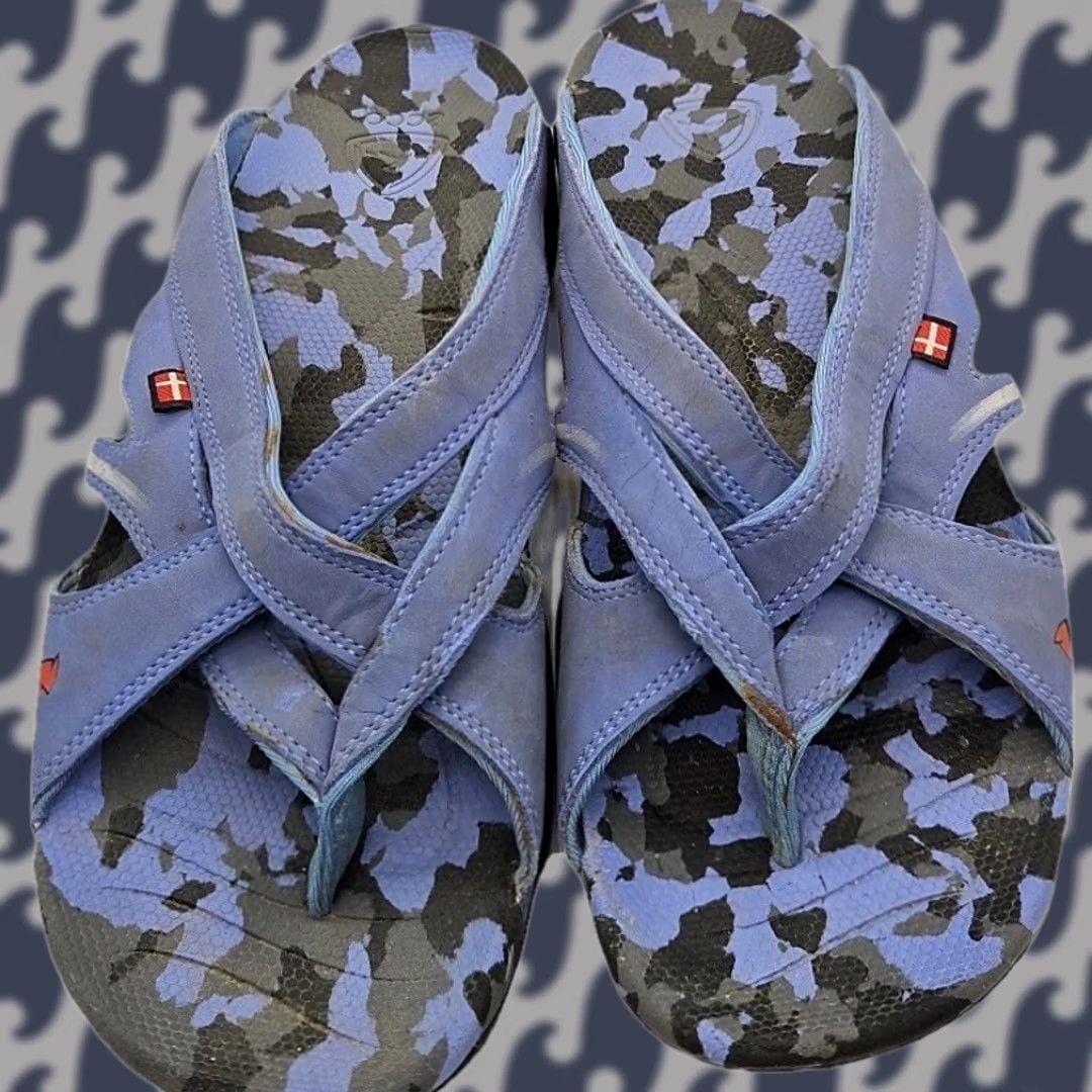 Ecco ECCO Sport Sandals Womens 9 Blue Strappy Outdoor Walking Comfort Trail Size US 9 / IT 39 - 1 Thumbnail