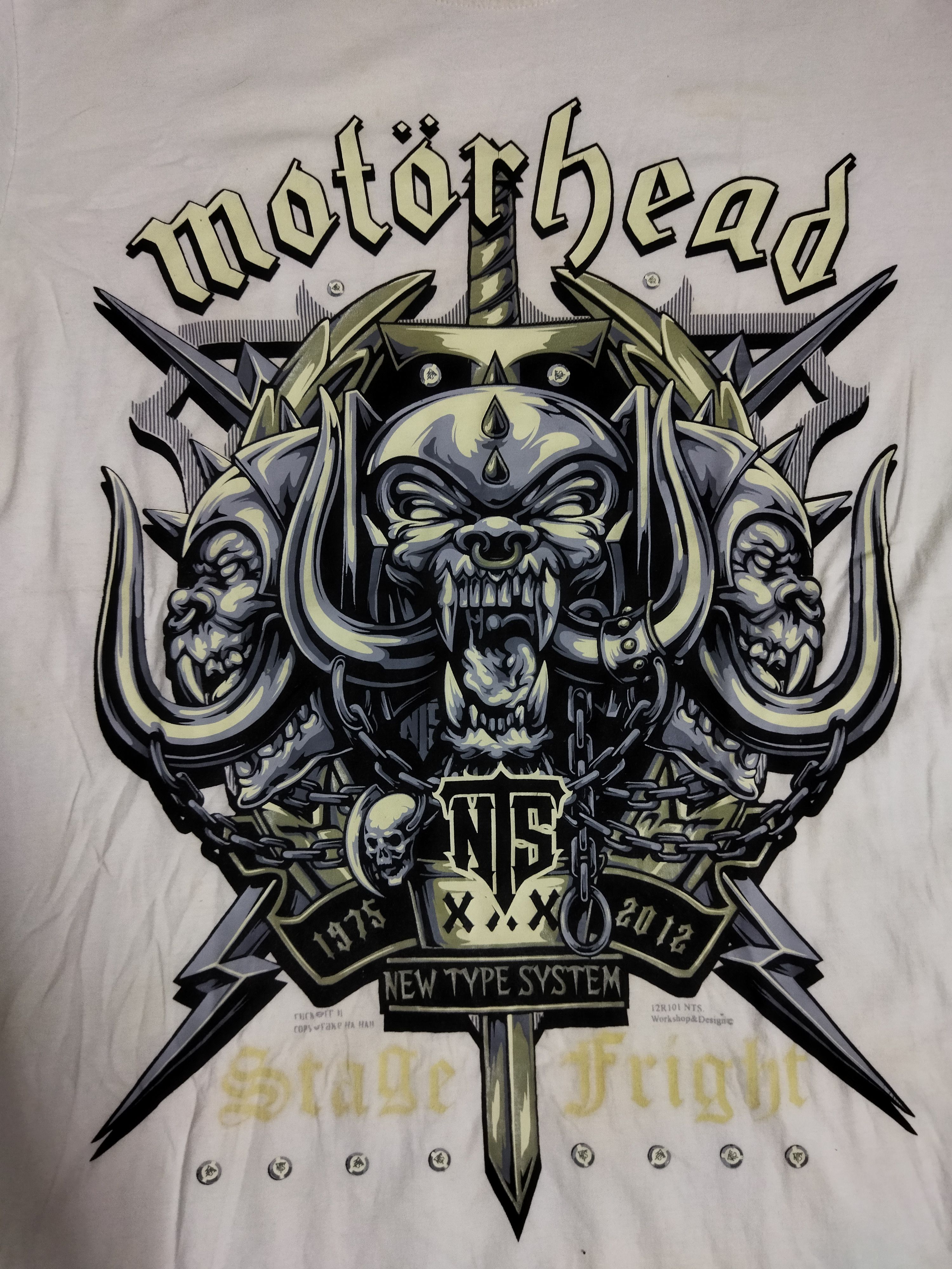 Band Tees Motorhead Tee Size US M / EU 48-50 / 2 - 2 Thumbnail
