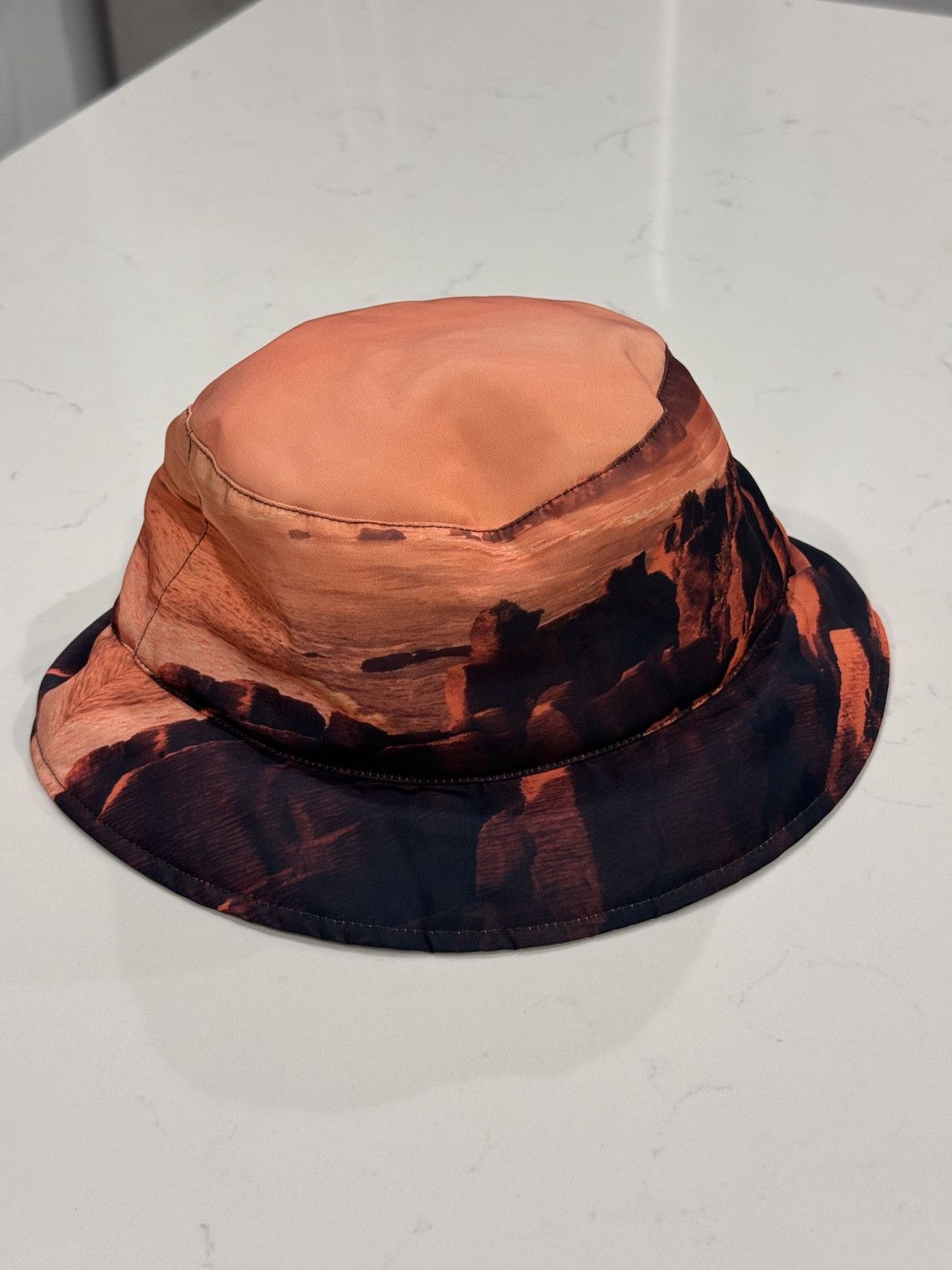 Kith Kith Scenic Terry Reversible Bucket Hat Wildfire BRAND NEW Size ONE SIZE - 4 Thumbnail