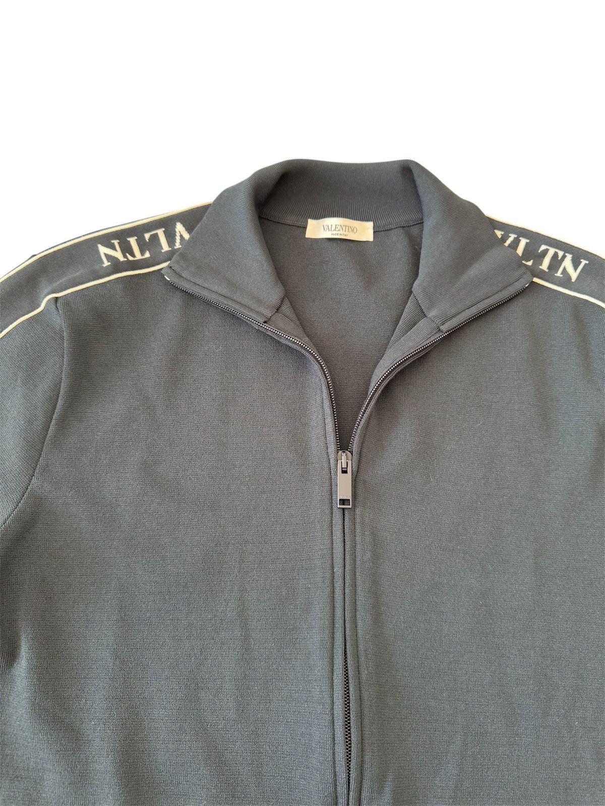 Valentino Valentino Garavani Navy Zip Sweatshirt Size US S / EU 44-46 / 1 - 4 Thumbnail
