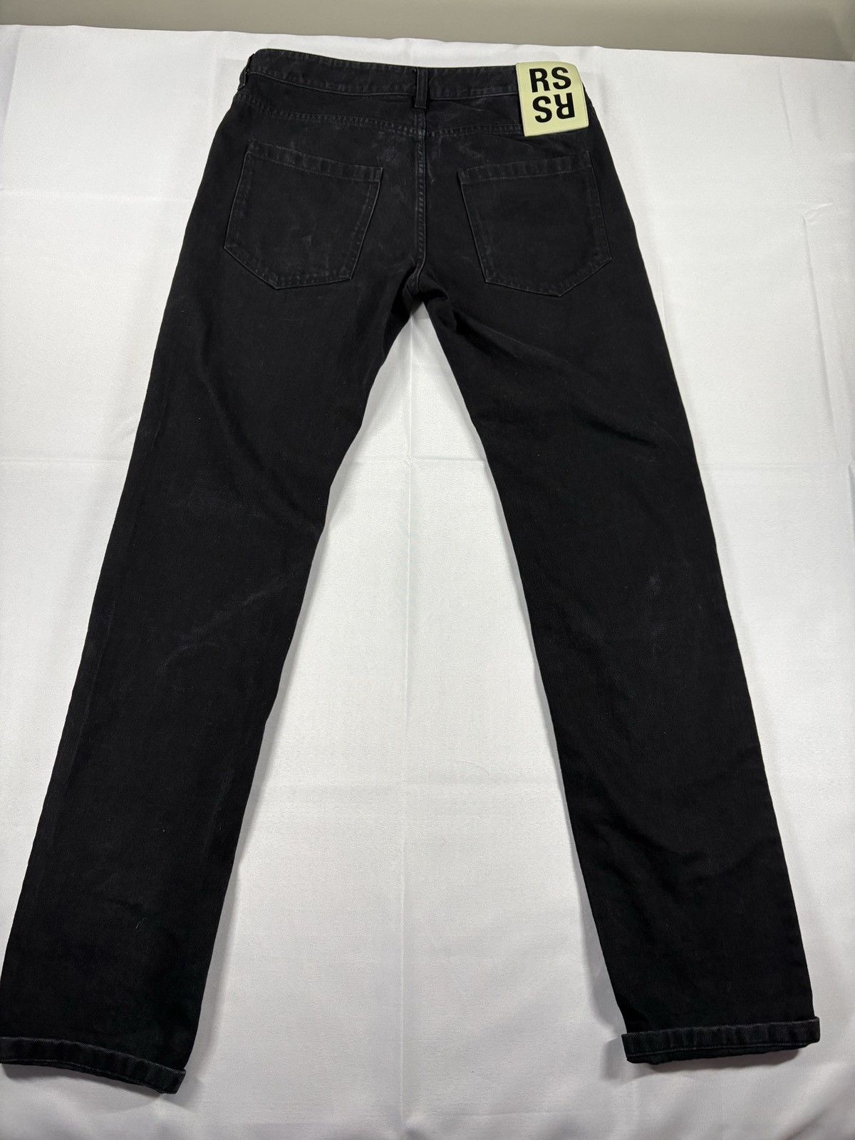 Raf Simons Raf Simons AW18 Drug Patch Black Jeans Size 2C-B Size US 32 / EU 48 - 6 Thumbnail