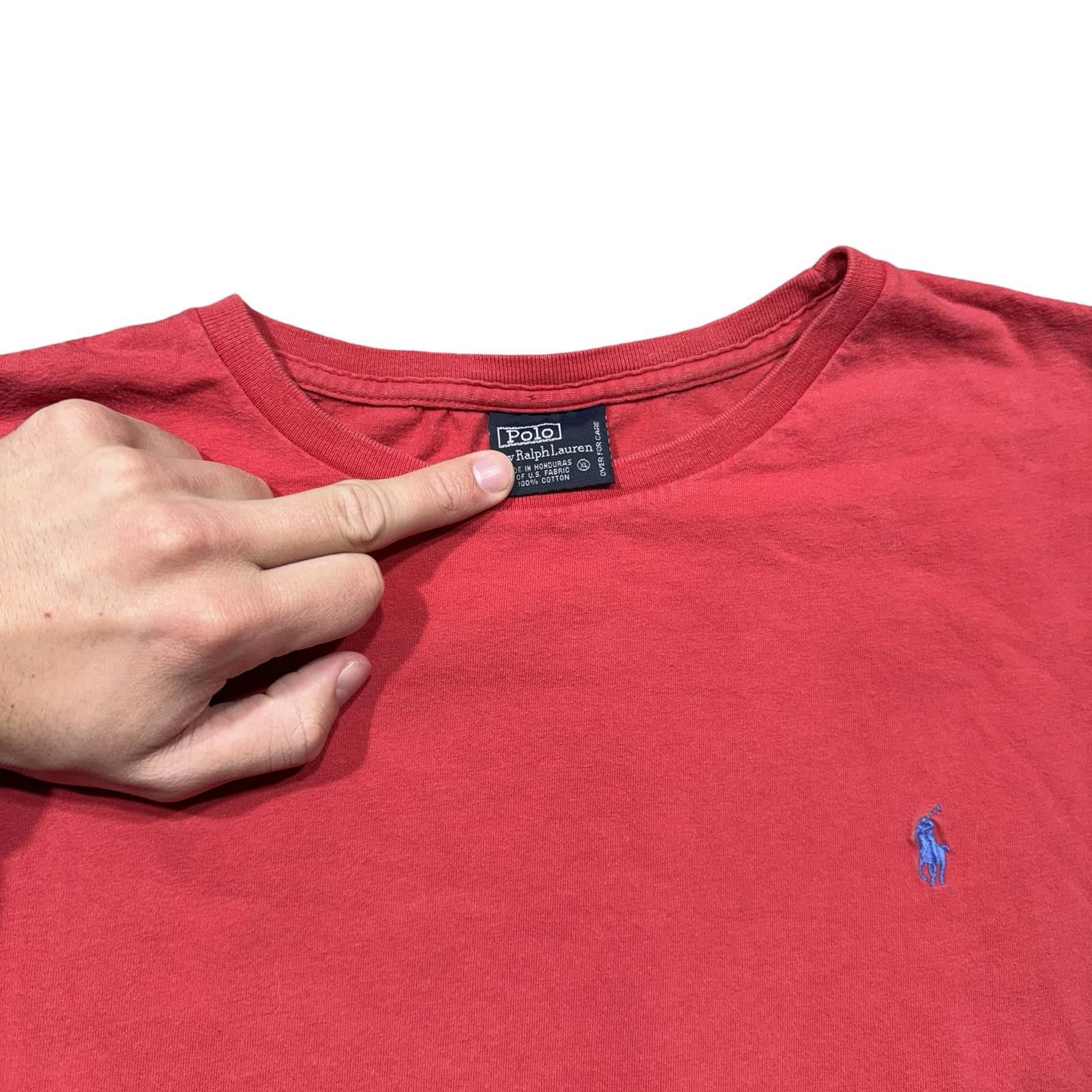Polo Ralph Lauren Vintage Polo Ralph Lauren Casual Tee Single Stitch T-Shirt Size US XL / EU 56 / 4 - 3 Thumbnail