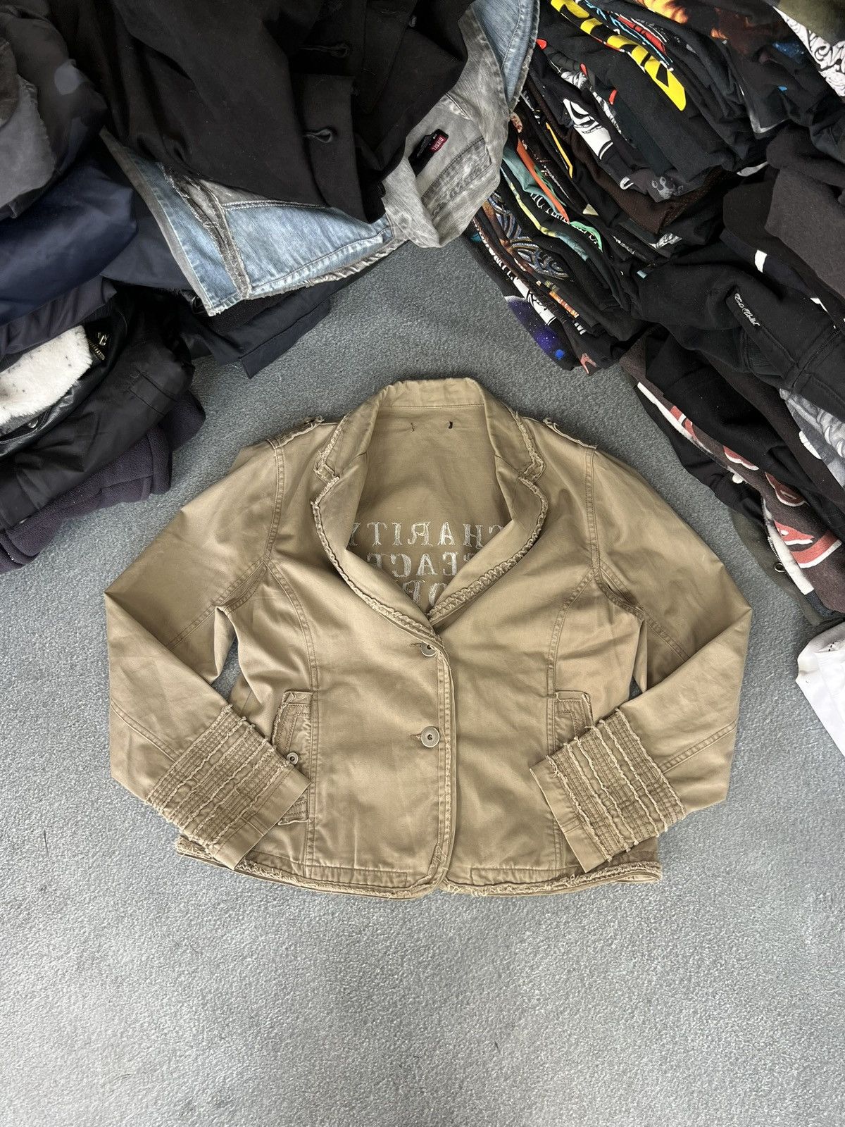 Japanese Brand avantgarde military japan type archive rivets jacket Size L / US 10 / IT 46 - 1 Thumbnail