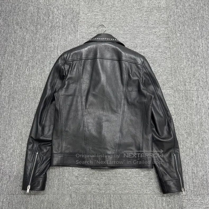Saint Laurent Paris Saint Laurent Paris Logo stud leather biker jacket Size US M / EU 48-50 / 2 - 5 Thumbnail