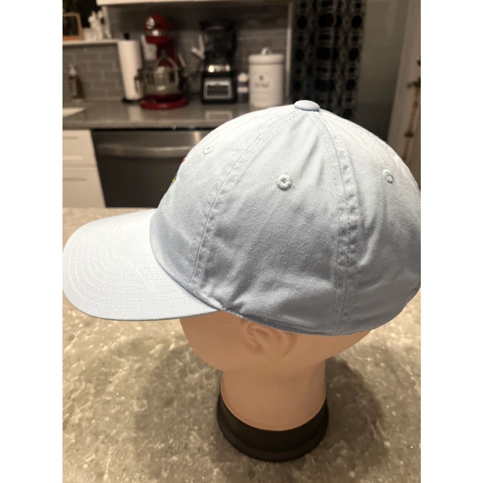 Vintage VINTAGE Light Blue Masters Baseball Cap Unisex Adults One Size Blue Hat Cap Sports Accessories Mens Womens Size ONE SIZE - 3 Thumbnail