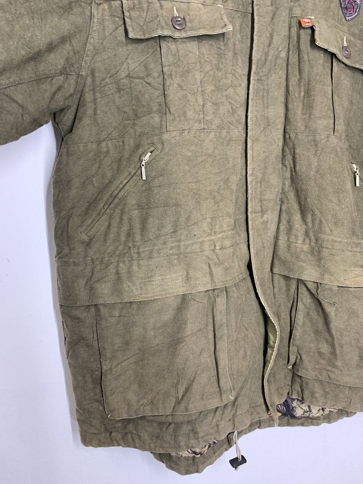 Ecko Unltd. × Fubu × Triple 5 Soul Vintage TRIPLE 5 Soul Military Puffer Parka Jacket Size US XL / EU 56 / 4 - 6 Thumbnail