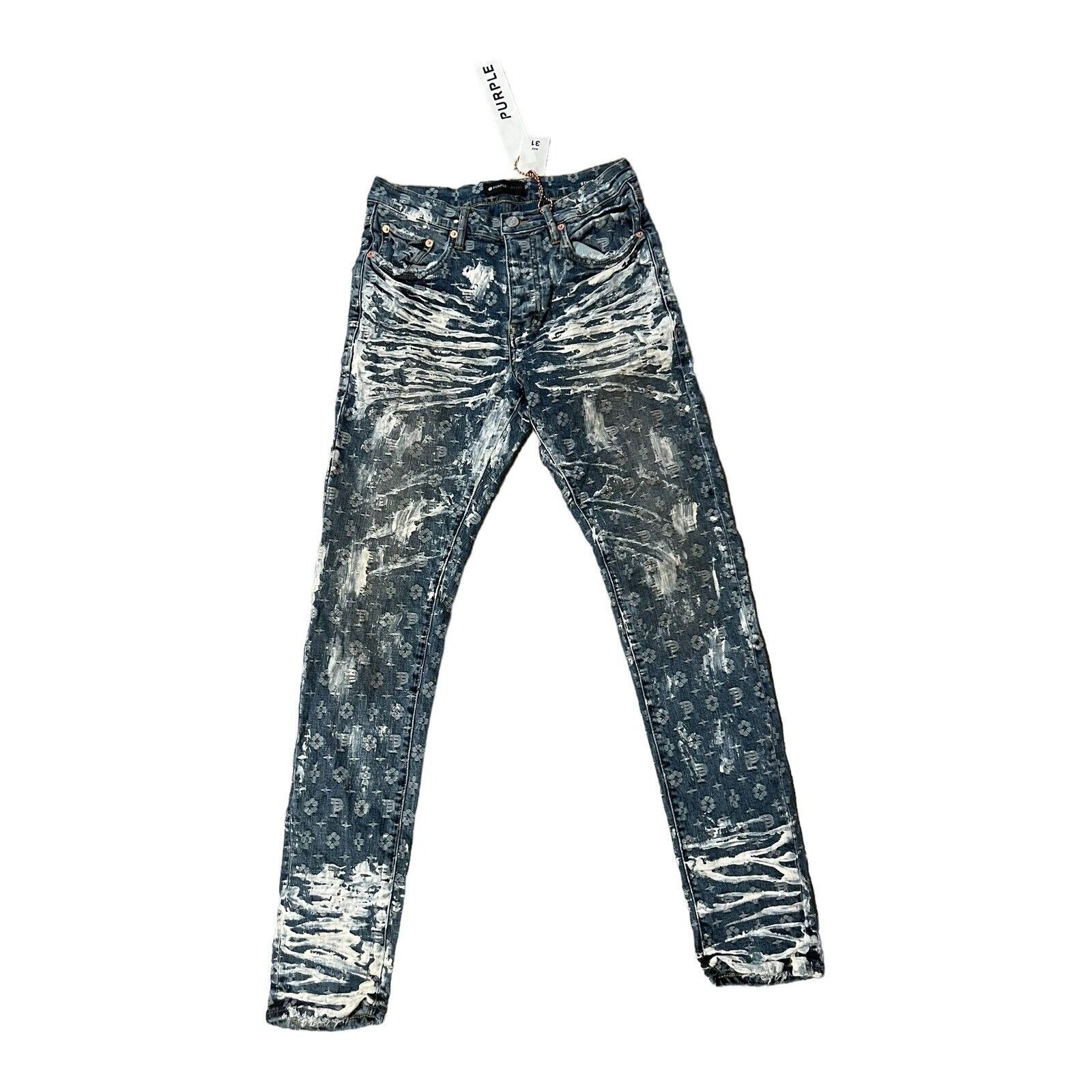 Purple × Purple Brand Purple Brand Jeans Mens Slim Fit Blue $320