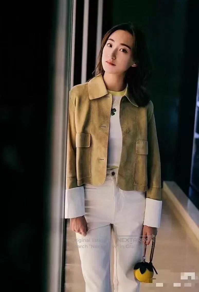 Loewe Loewe Suede Leather Turn-up Edge Jacket Size XS / US 0-2 / IT 36-38 - 7 Thumbnail