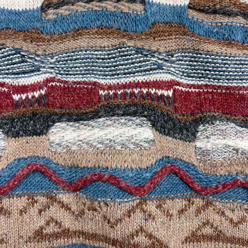 Other Vintage Coogi Style Knitted Wool Sweater Men's Sz L Size US L / EU 52-54 / 3 - 3 Thumbnail