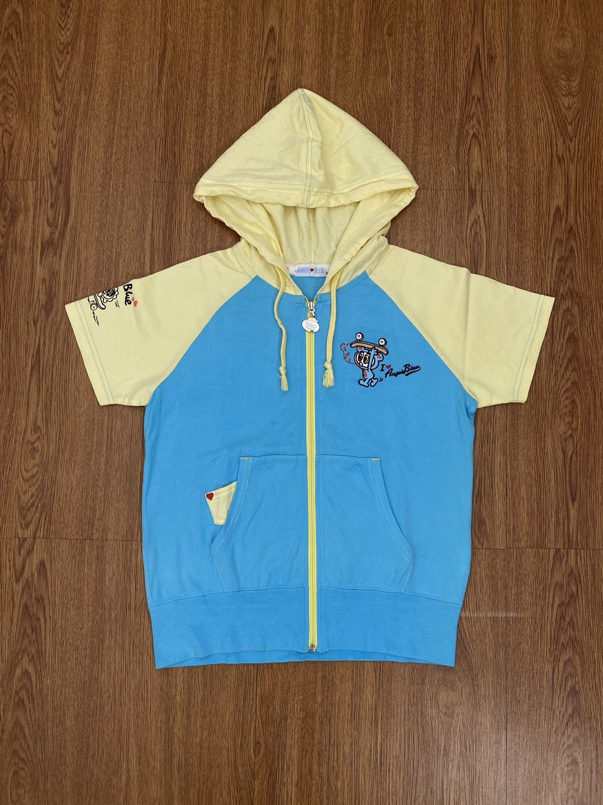 Angel Blue × Hysteric Glamour Angel Blue short sleeve hoodie Size M / US 6-8 / IT 42-44 - 2 Thumbnail