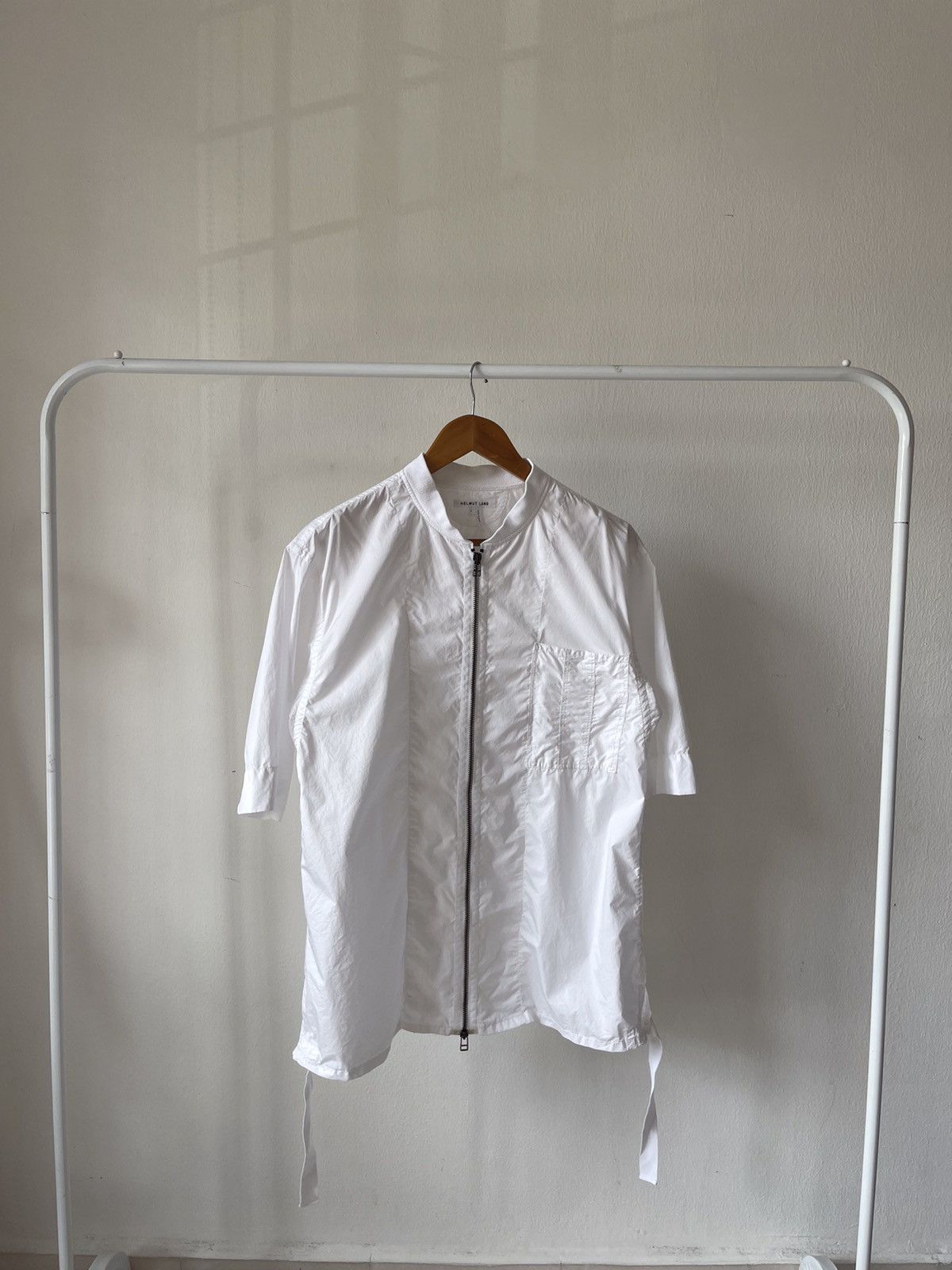 Helmut Lang Helmut Lang Bondage Zipper Shirt Size US L / EU 52-54 / 3 - 2 Thumbnail
