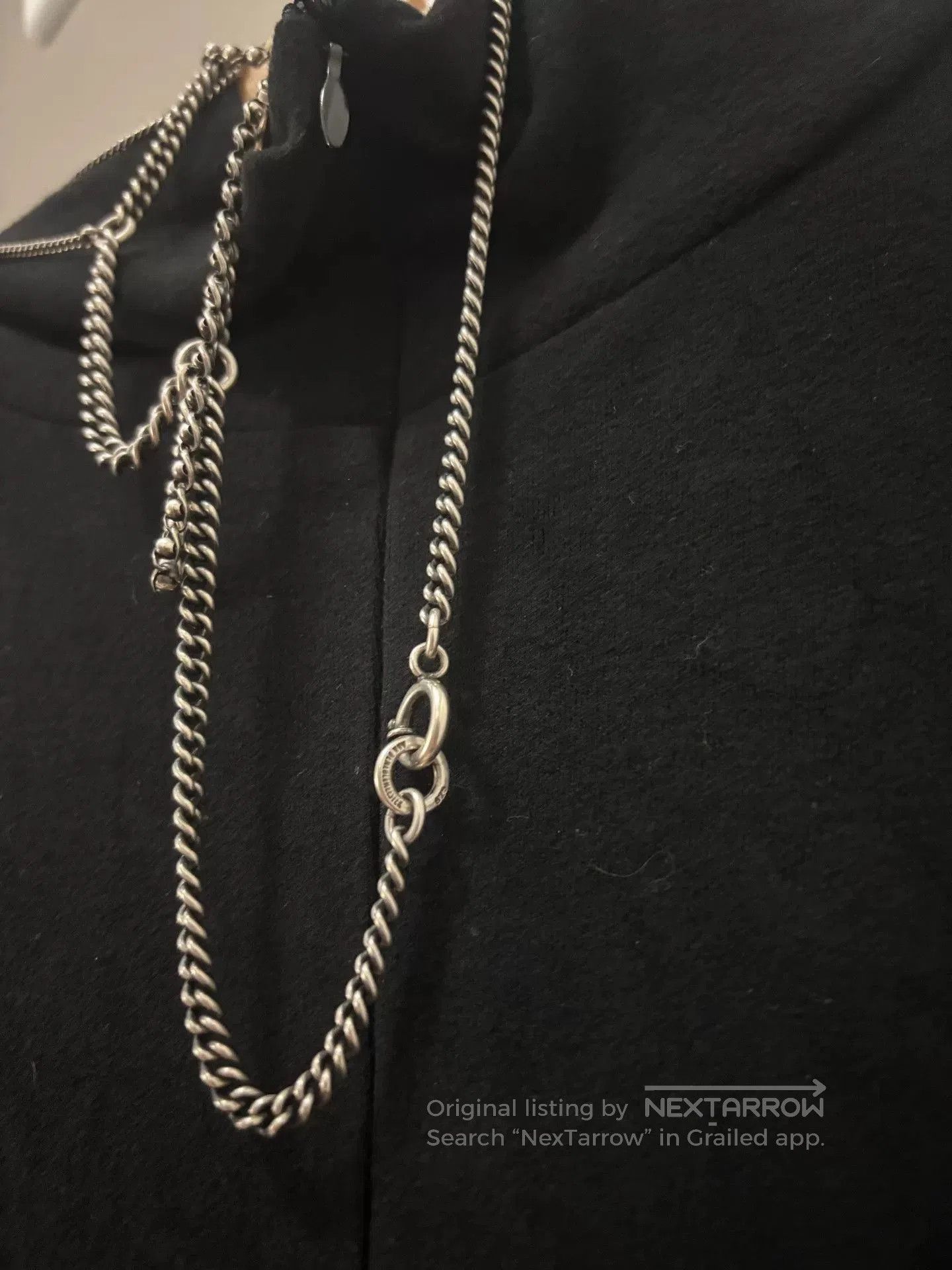 Ann Demeulemeester Ann Demeulemeester 925 Silver Feather Necklace. Size ONE SIZE - 6 Thumbnail