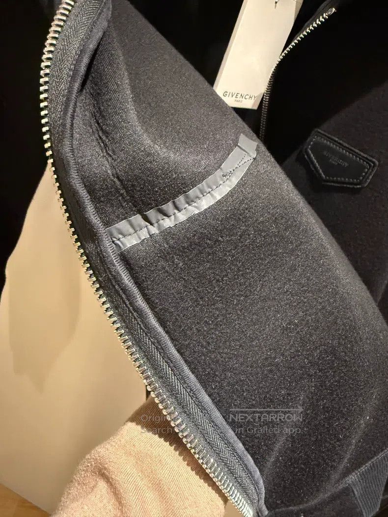 Givenchy Givenchy Space cotton fleece hoodie with black zipper Size US M / EU 48-50 / 2 - 5 Thumbnail