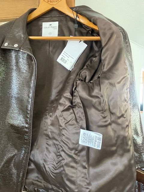 Courreges Vinyl Leather Jacket - Courrèges, Size 52 / M, New Size US M / EU 48-50 / 2 - 5 Thumbnail
