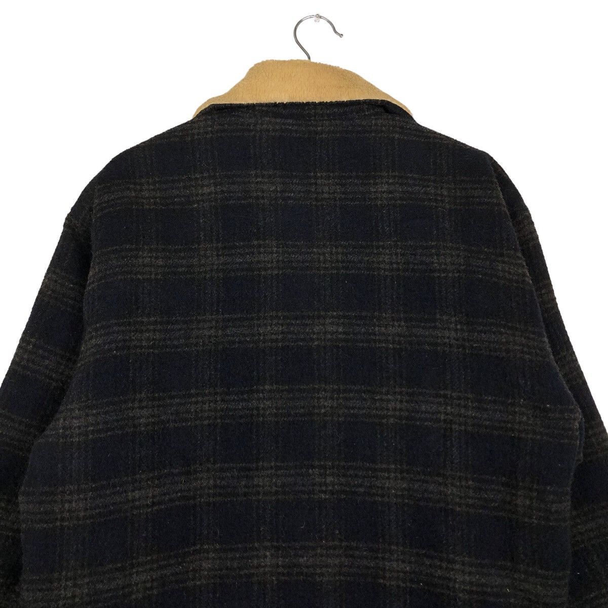 🔥Vintage Wool Jacket Riverson Double Collar Tartan Design
