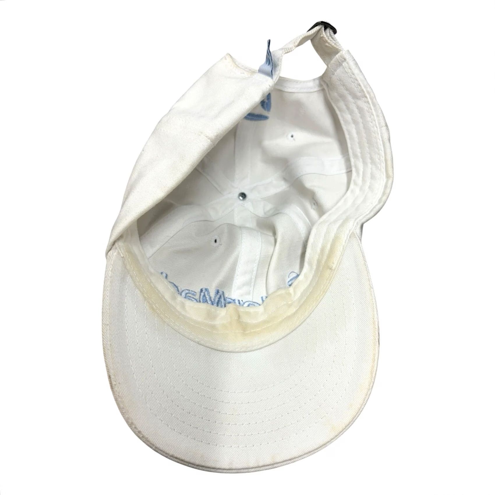 TaylorMade TaylorMade Baseball Cap Hat Adult Adjustable Gray Mens White Blue Decal Golf Canvas Polyester Adjustable Mens Cap Size ONE SIZE - 3 Thumbnail