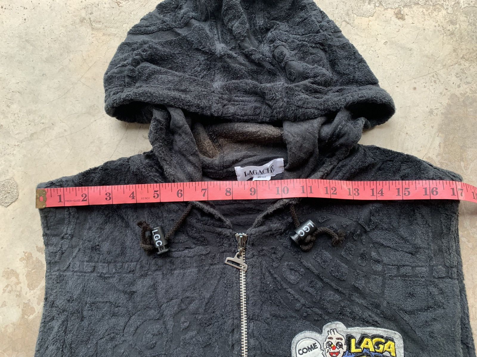 Designer × Japanese Brand LAGACHE Zipper Vest Fleece Size US L / EU 52-54 / 3 - 11 Thumbnail