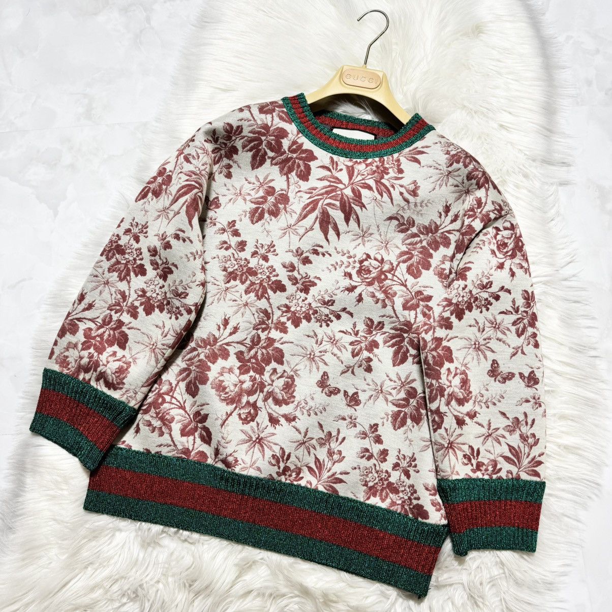 Gucci runway Gucci Sherry Line Botanical Sweatshirt Sweater Size M / US 6-8 / IT 42-44 - 5 Thumbnail