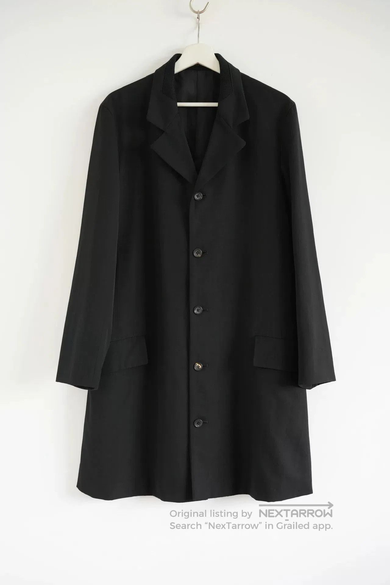 Yohji Yamamoto Yohji Yamamoto Wool Coat from 1995. Size US M / EU 48-50 / 2 - 1 Thumbnail