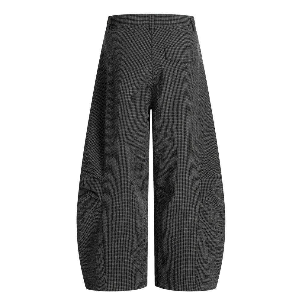 Vintage Men's American wide-leg machete casual plaid trousers Size US 32 / EU 48 - 2 Thumbnail