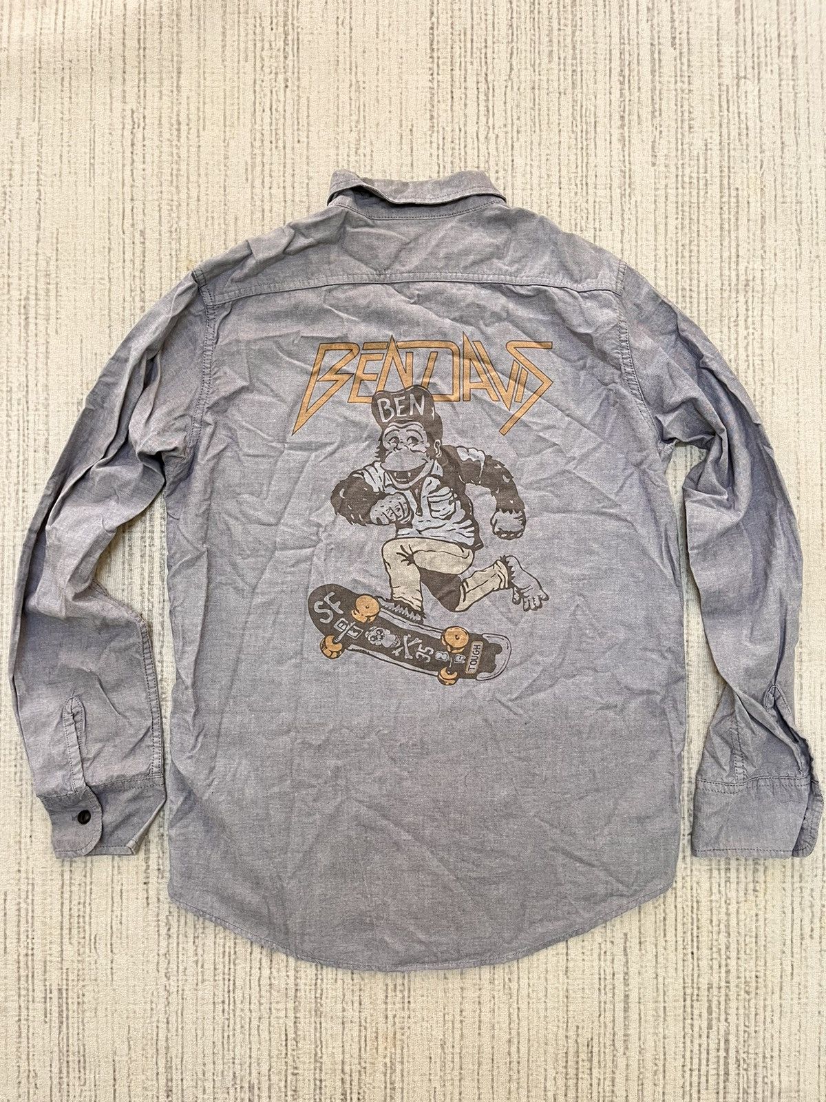 Ben Davis × Vintage Made in usa 90s ben davis anthrax parody Size US L / EU 52-54 / 3 - 1 Thumbnail