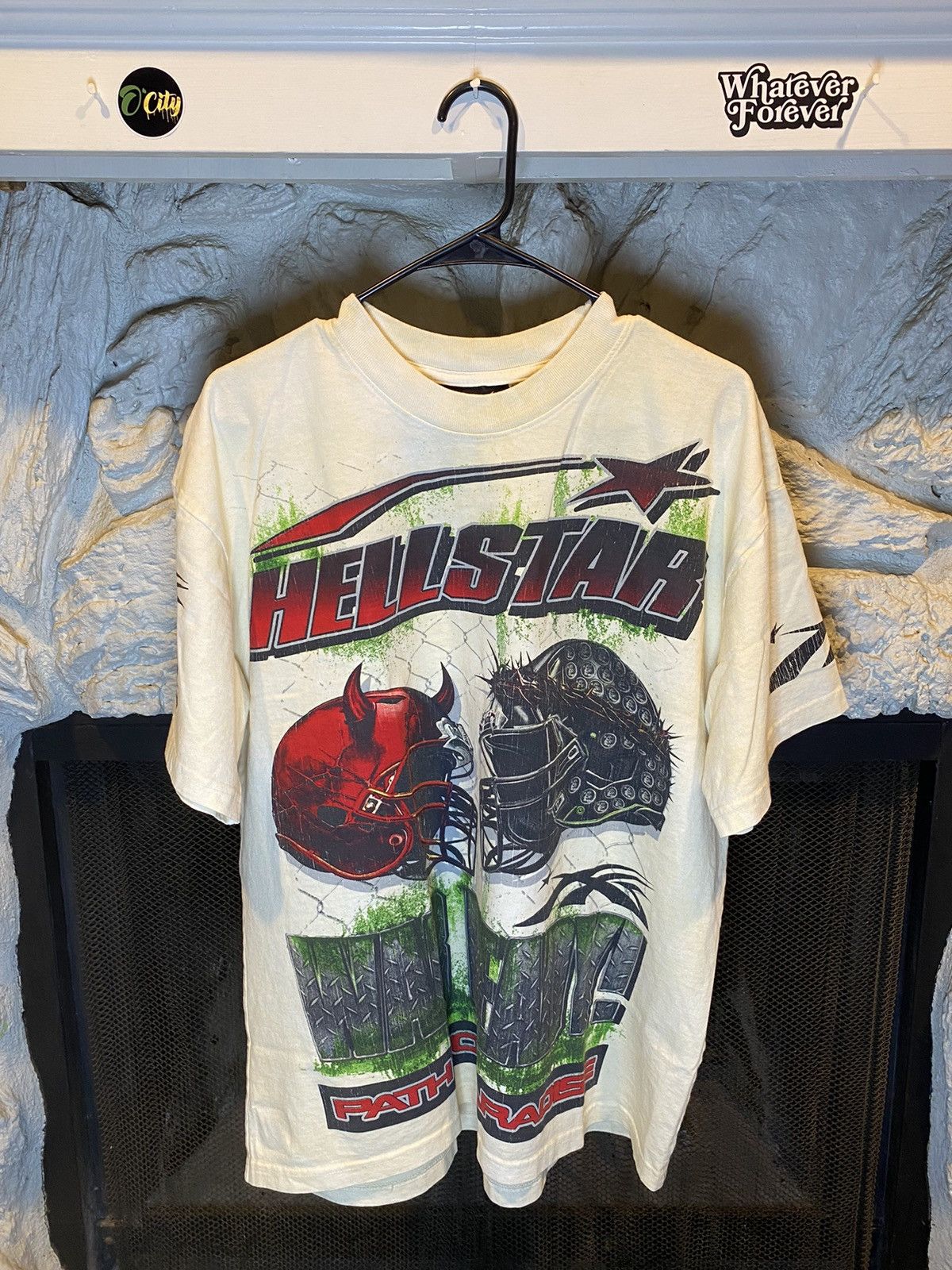 image of Avant Garde x Hellstar War Ready in Beige, Men's (Size Large)