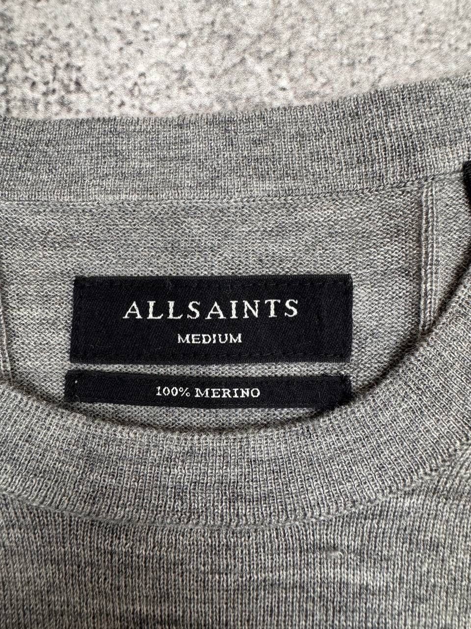 Allsaints AllSaints Men Sweater Grey Crewneck Size Medium Size US M / EU 48-50 / 2 - 4 Thumbnail