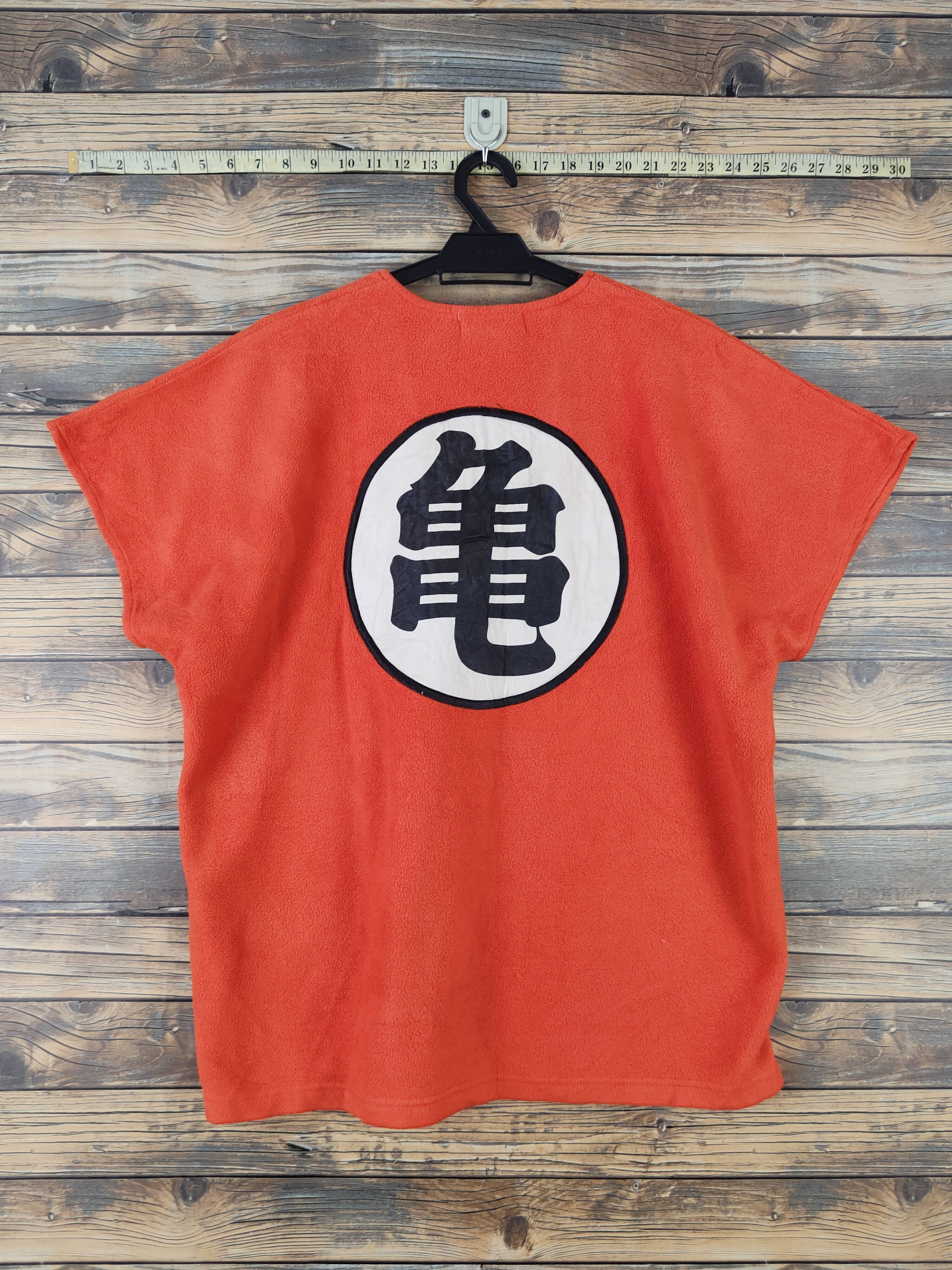 Anime Dragonball Z Orange Wool Short Sleeve T-shirt #558 Size US L / EU 52-54 / 3 - 7 Thumbnail