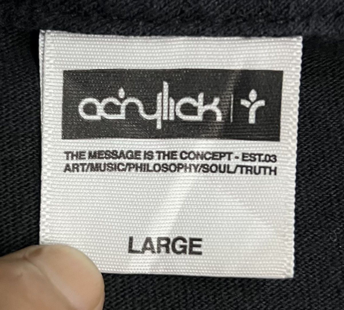 Vintage VINTAGE ACRYLICK DELICIOUS CUTS SHIRT Size US L / EU 52-54 / 3 - 8 Thumbnail