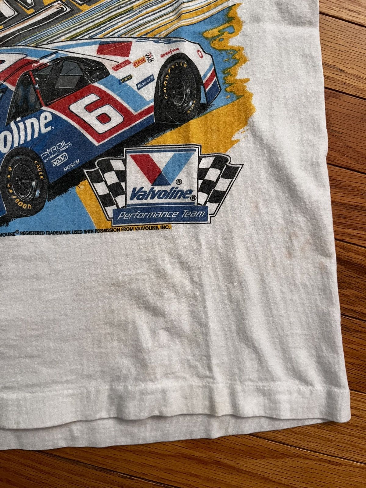NASCAR × Vintage VTG Mark Martin NASCAR Tee Size US M / EU 48-50 / 2 - 2 Thumbnail