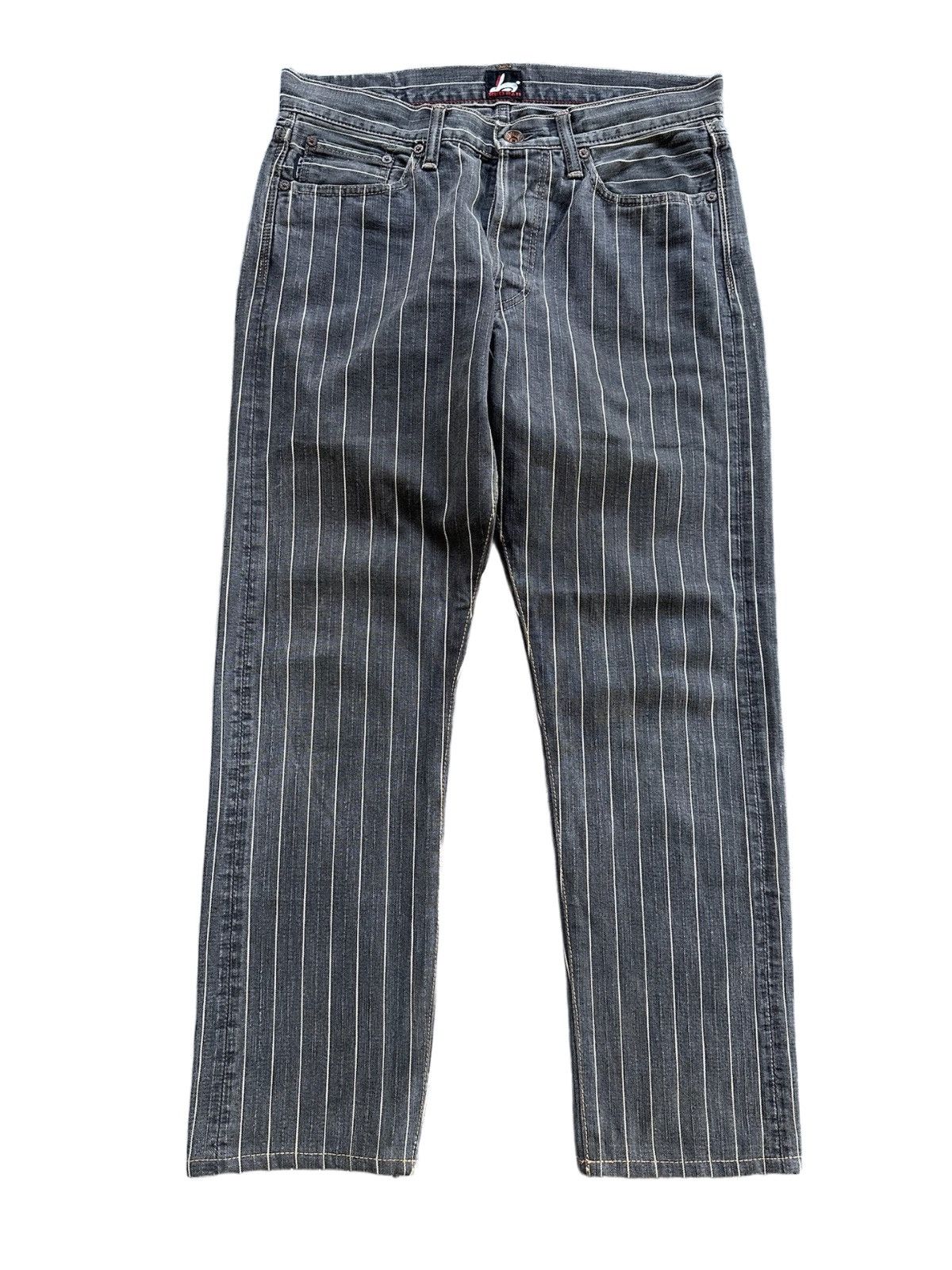 Paul Smith Red Ear Vintage Paul Smith Red Ear Lined Stripe Jeans Size US 32 / EU 48 - 1 Thumbnail