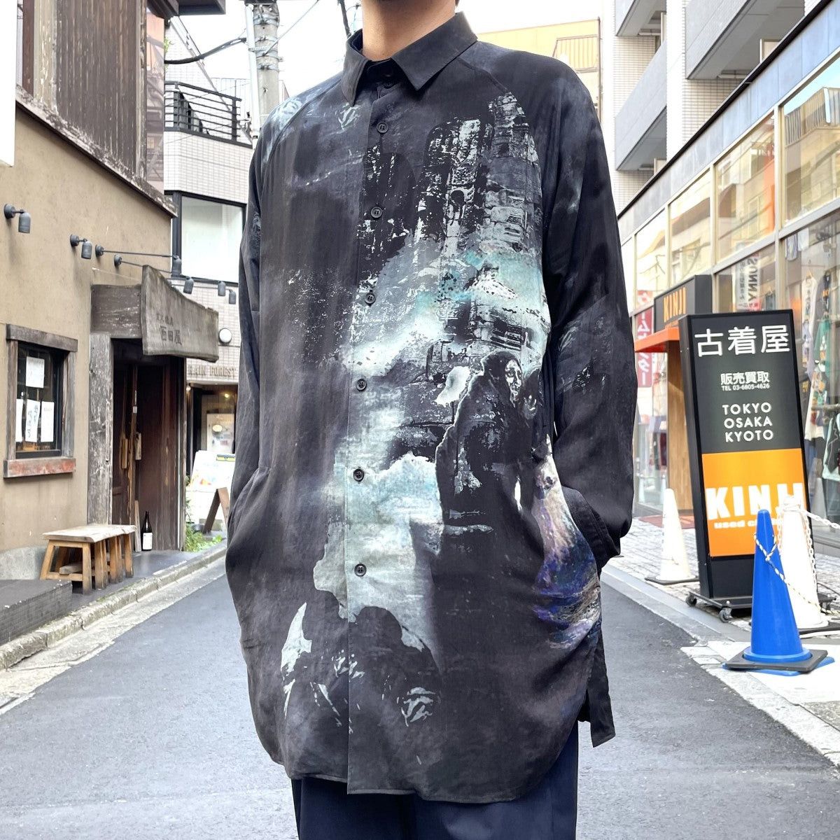 Yohji Yamamoto Yohji Yamamoto 24SS B Shirt Blouse Long Shirt Court Size US M / EU 48-50 / 2 - 2 Thumbnail