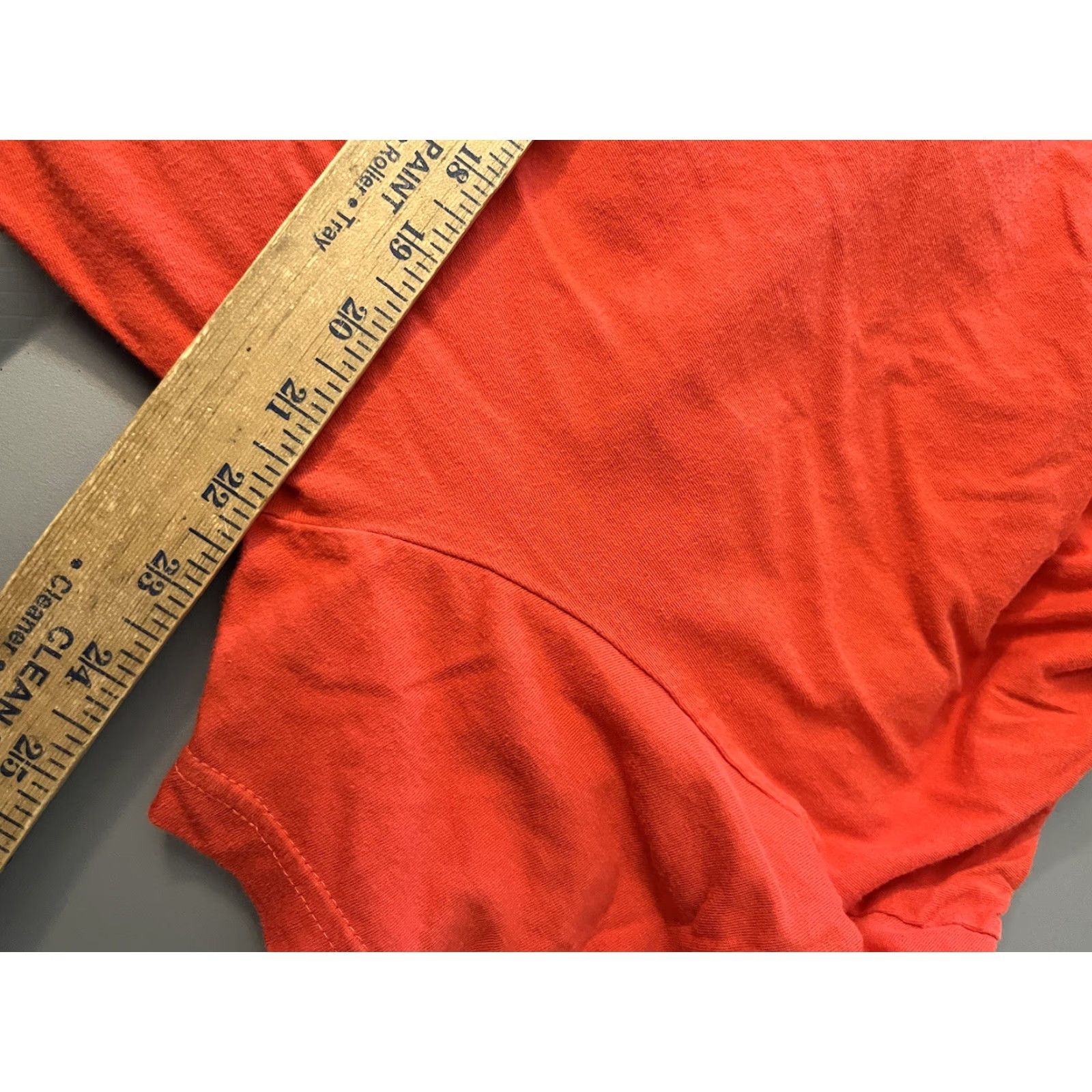 Polo Ralph Lauren Polo Ralph Lauren Sleep Shirt Men L Orange Cotton V-Neck Long Sleeve Classic Logo Mens Size US L / EU 52-54 / 3 - 6 Thumbnail