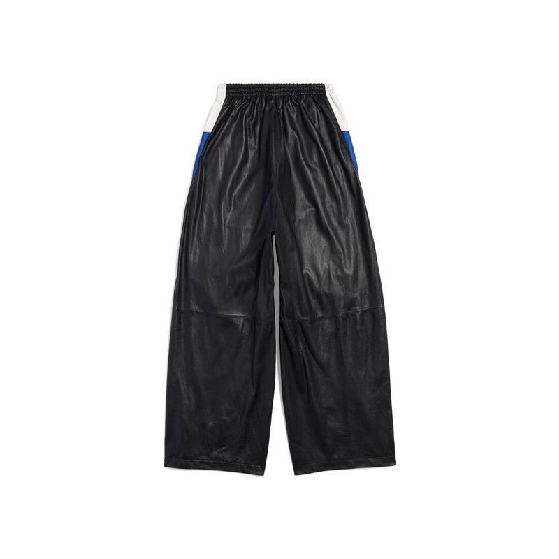 Balenciaga 3B Icon Sports Leather Track Suit Pants Size US 30 / EU 46 - 2 Thumbnail