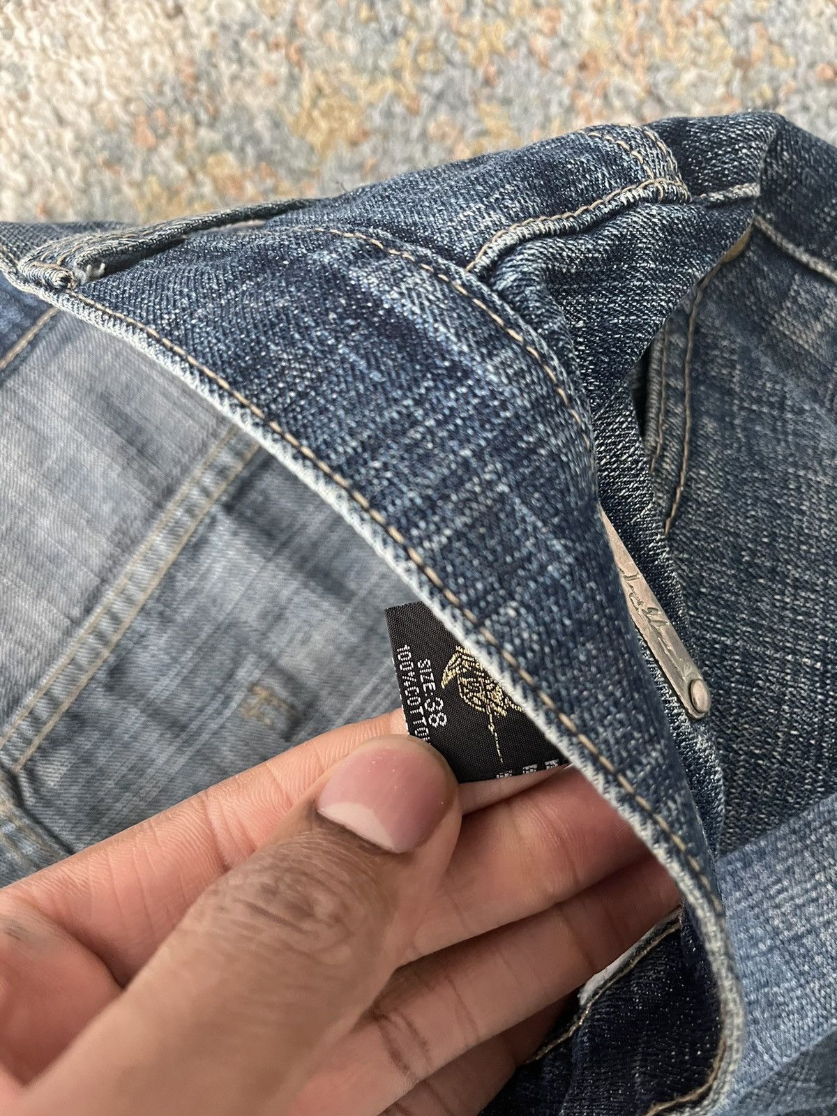Vintage VTG Ruff Rydas Jeans Y2K 38x30 Size US 38 / EU 54 - 7 Thumbnail