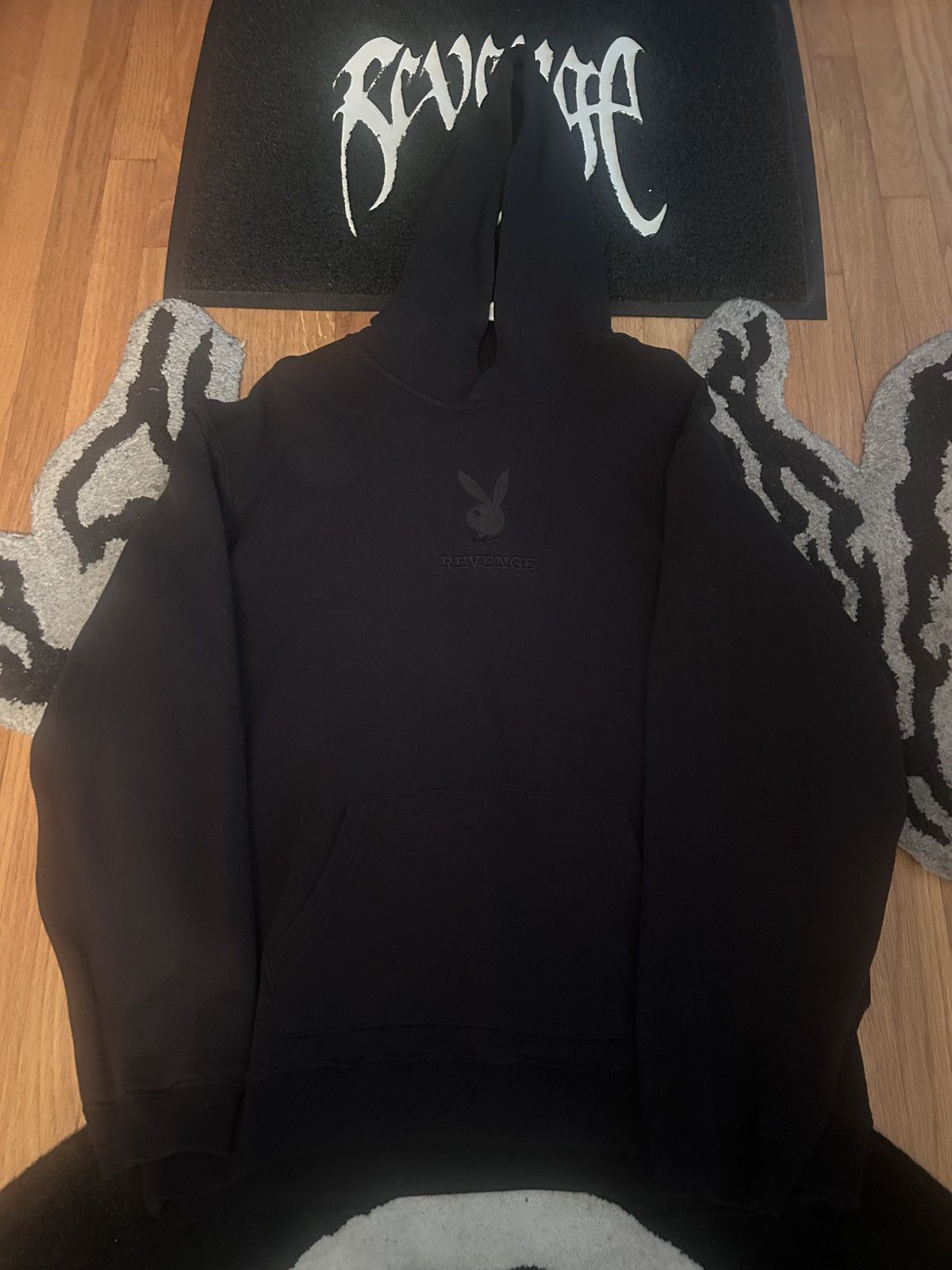 Playboy × Revenge COLLAB HOODIE Size US L / EU 52-54 / 3 - 1 Thumbnail