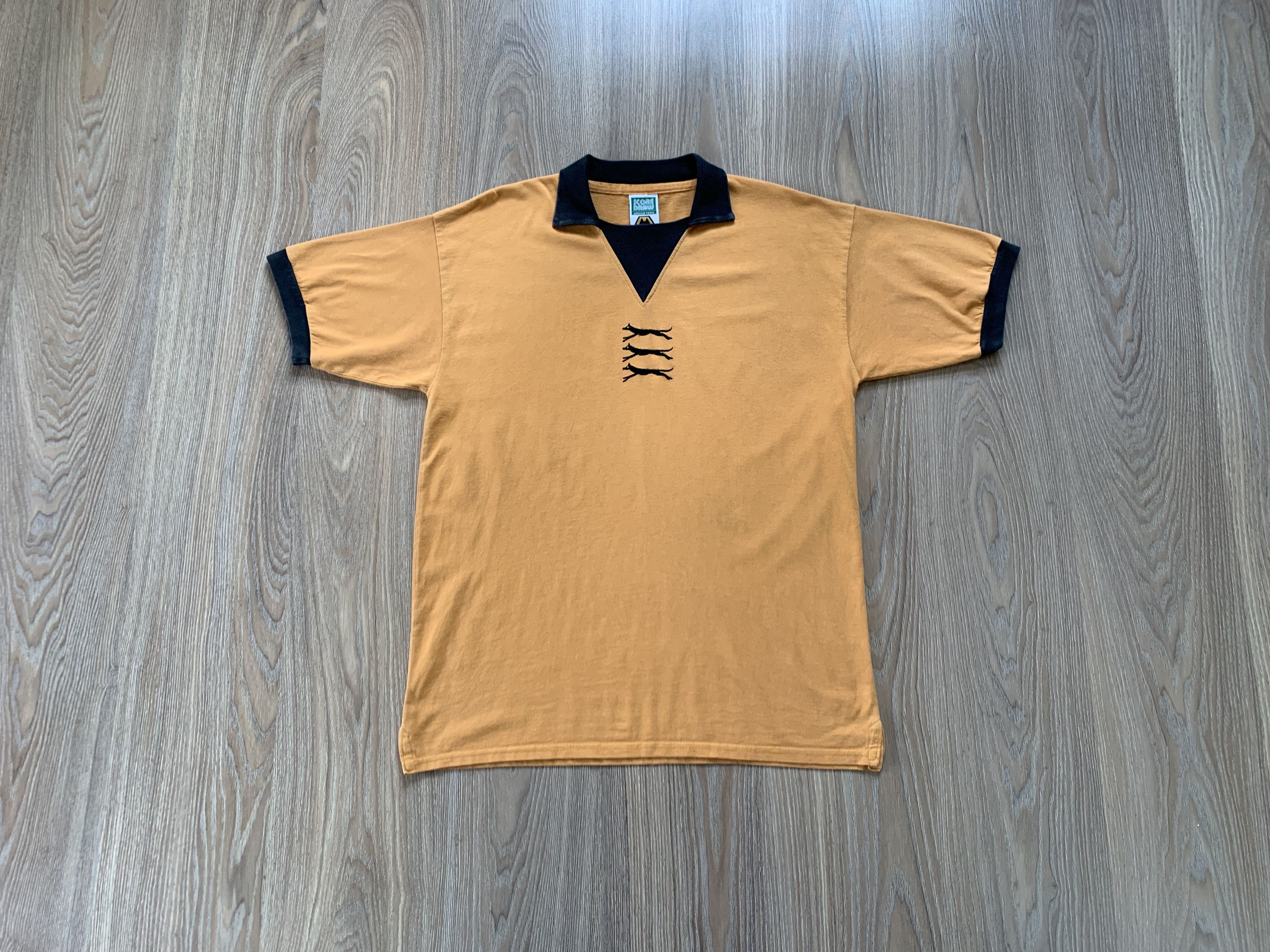 Vintage Vintage Wolverhampton Wanderers FC Score Draw Polo Size US L / EU 52-54 / 3 - 8 Thumbnail
