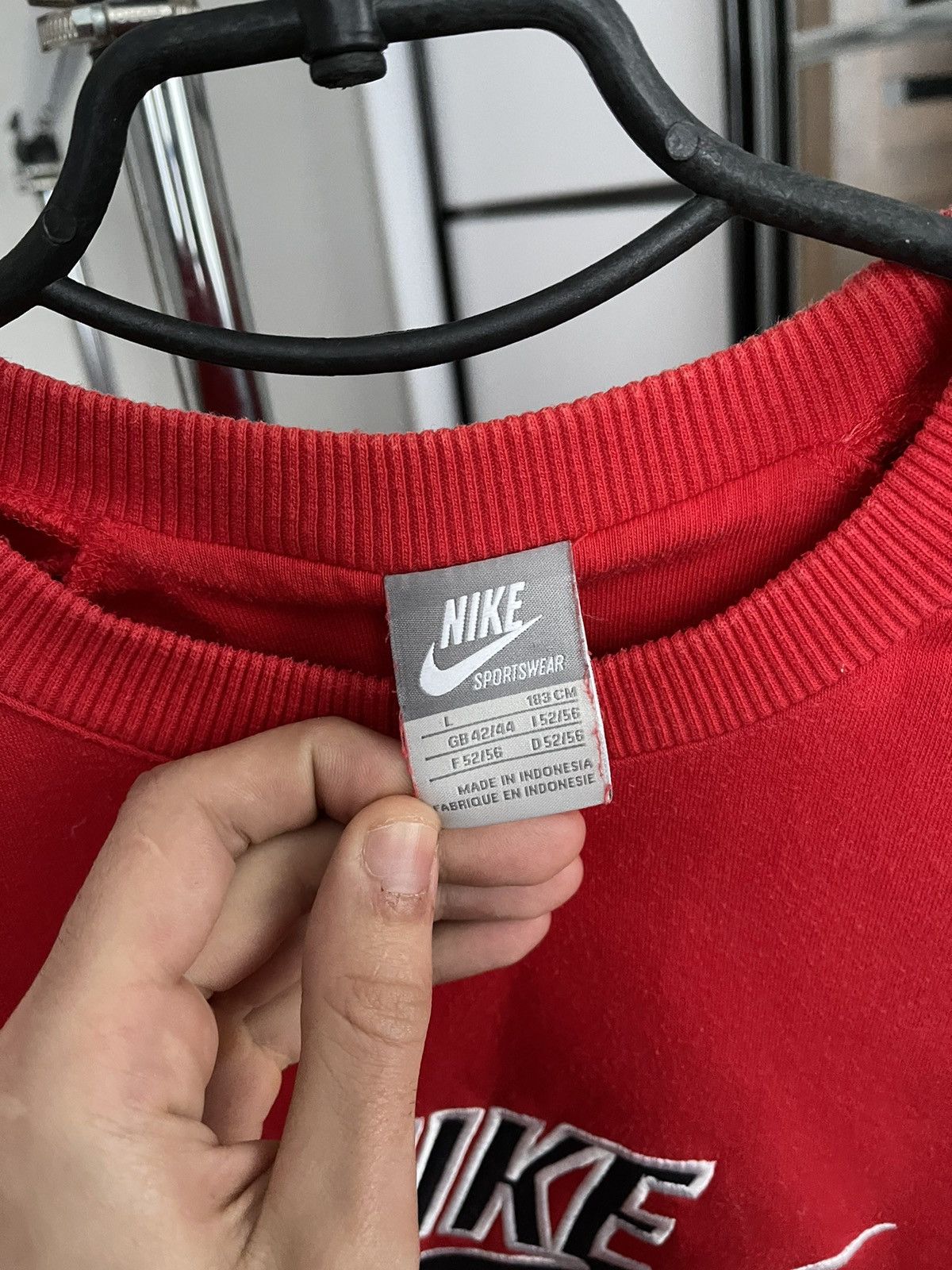 Other Nike Vintage Sweatshirt Crewneck Big Logo 90s Size US L / EU 52-54 / 3 - 7 Thumbnail