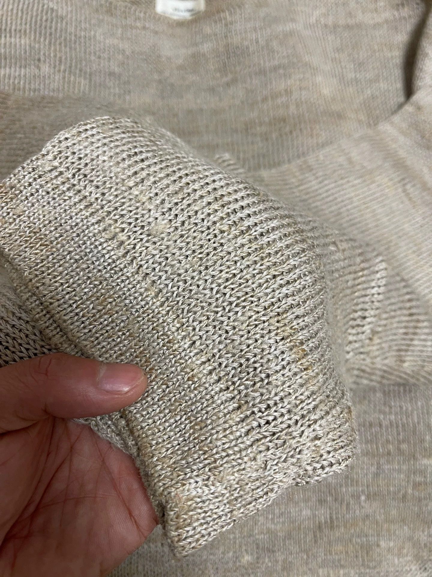 Visvim VISVIM 21SS MARIE Handwoven Linen Sweater Size 3 Size US L / EU 52-54 / 3 - 4 Thumbnail