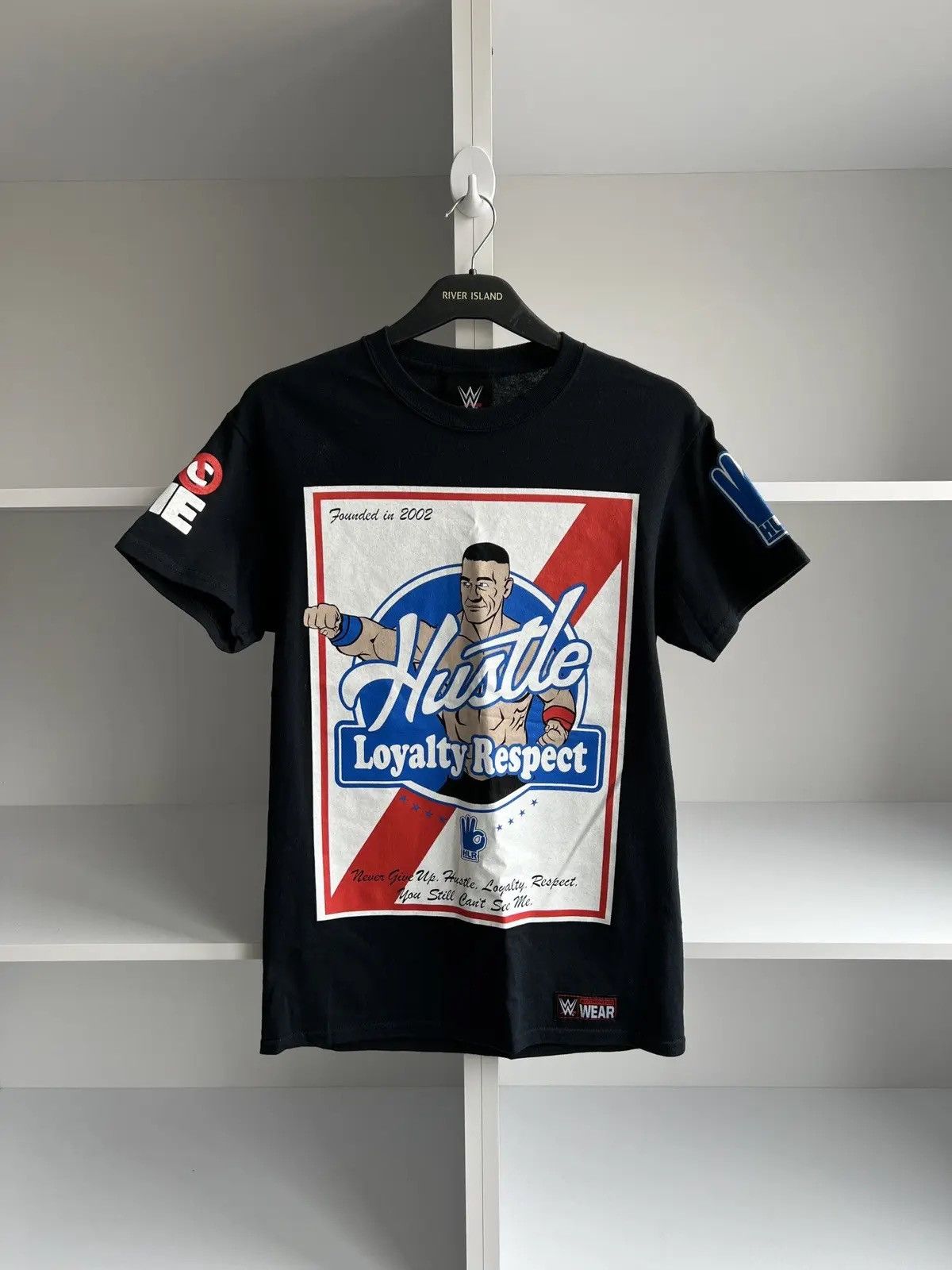 Vintage × WWE John Cena WWE Never Give Up Tee Size US S / EU 44-46 / 1 - 1 Thumbnail