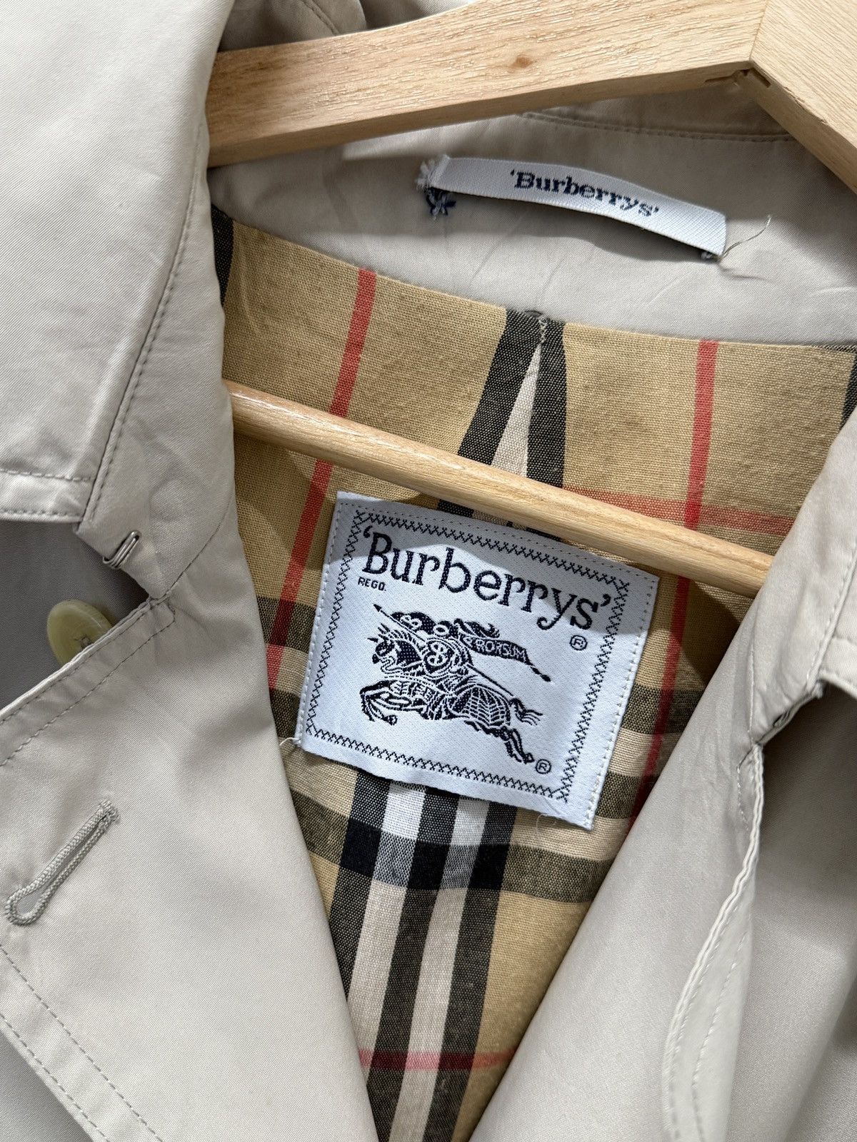 Burberry Womens Vintage Trench Coat Size M / US 6-8 / IT 42-44 - 4 Thumbnail