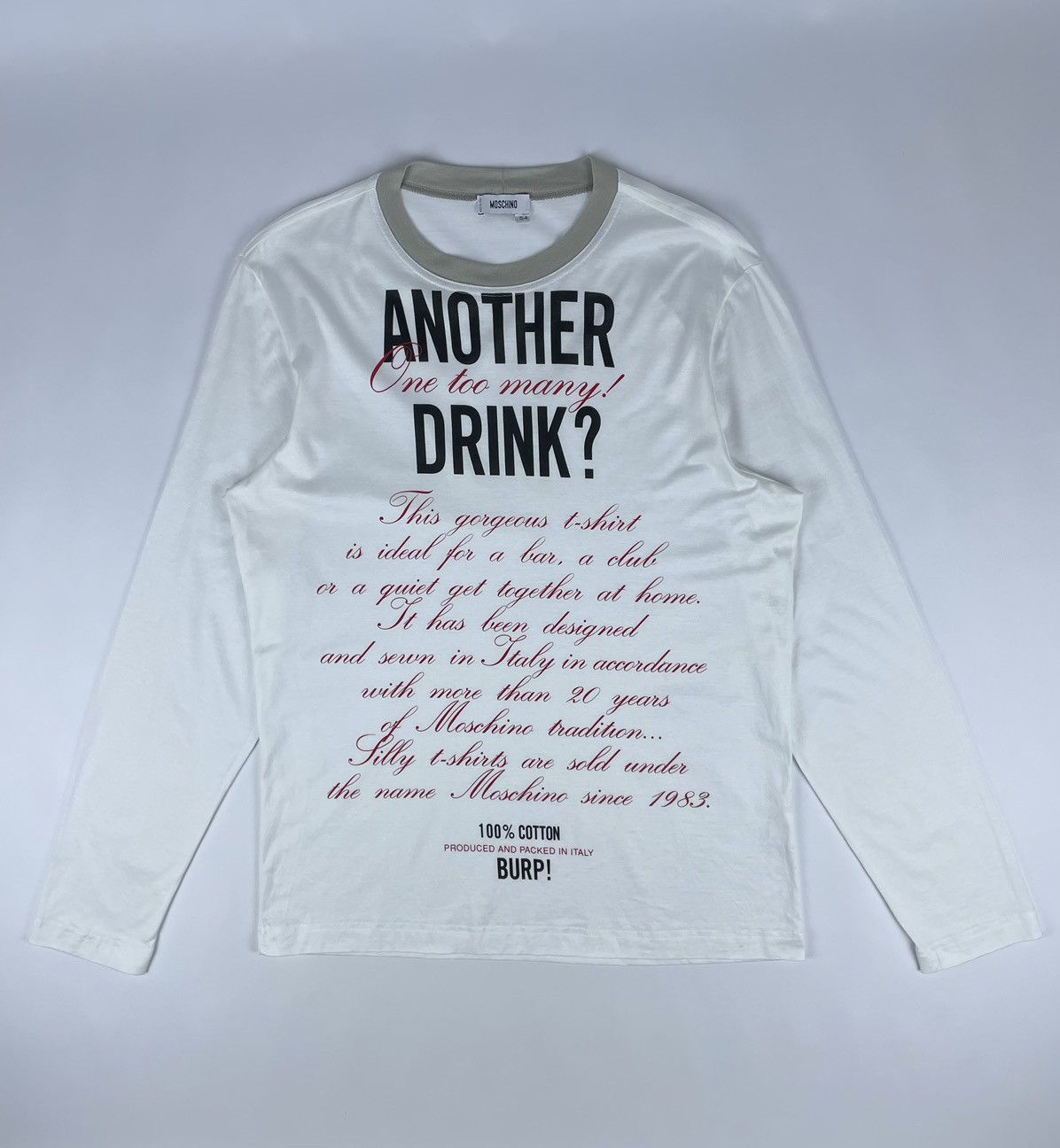Moschino Moschino Long sleeve Size US L / EU 52-54 / 3 - 1 Thumbnail