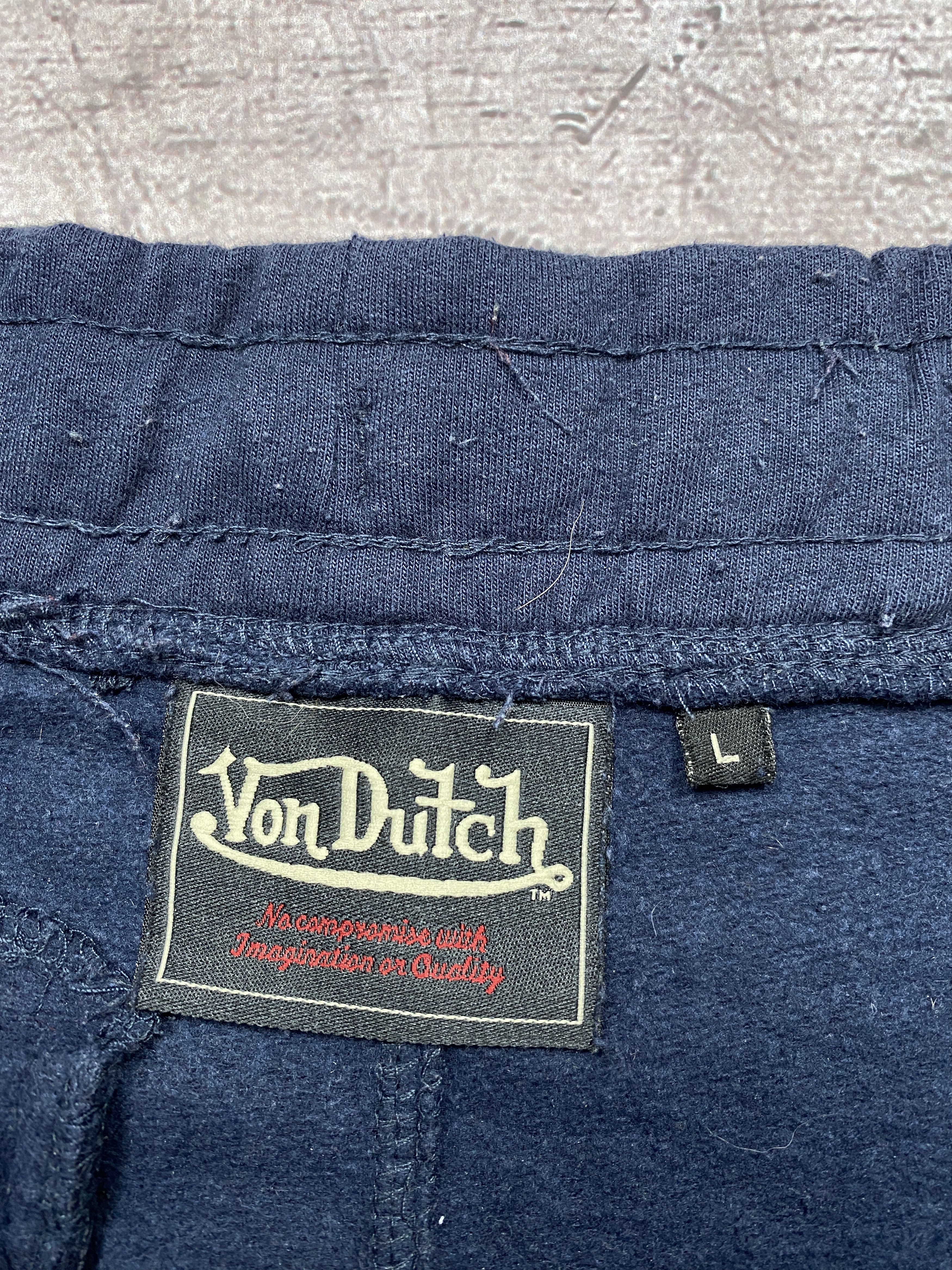 Vintage × Von Dutch Von Dutch Vintage Mens Big Logo Sweatpants Pants Size US 34 / EU 50 - 5 Thumbnail