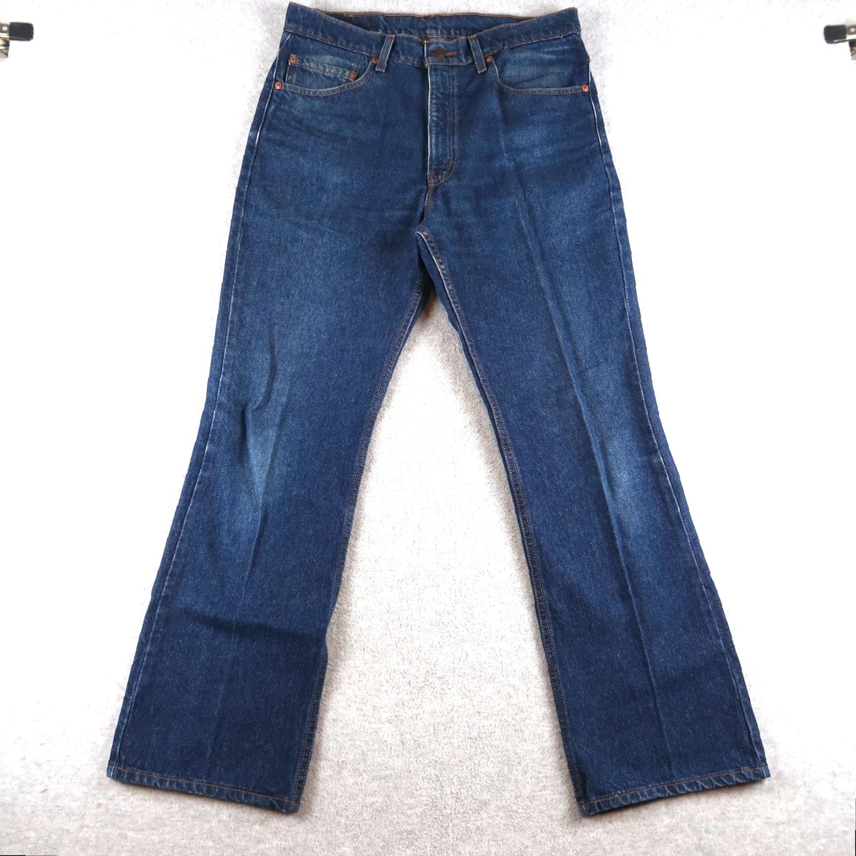 Levi's VINTAGE Levi’s 517 Bootcut Jeans Denim Moon 90s USA Mens Blue 34x30 Regular Size US 34 / EU 50 - 2 Thumbnail