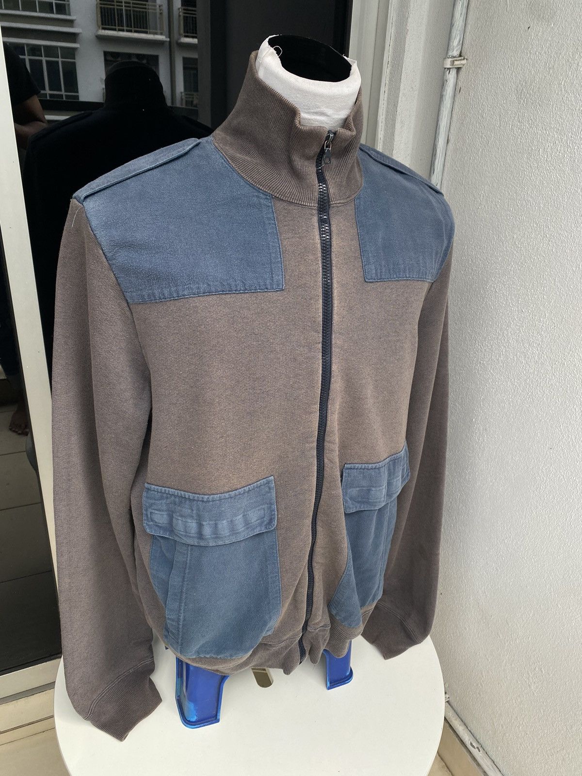 A.P.C. APC Sweater Zipper jacket Size US L / EU 52-54 / 3 - 3 Thumbnail