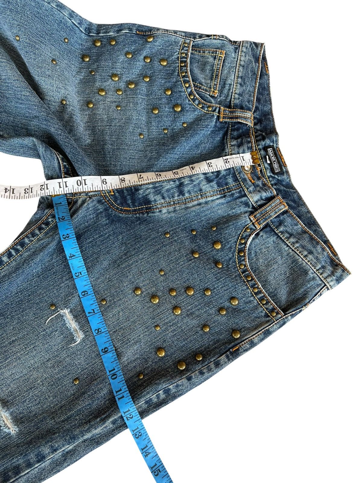 Japanese Brand Amore Puro Distress Jean Size US 32 / EU 48 - 4 Thumbnail