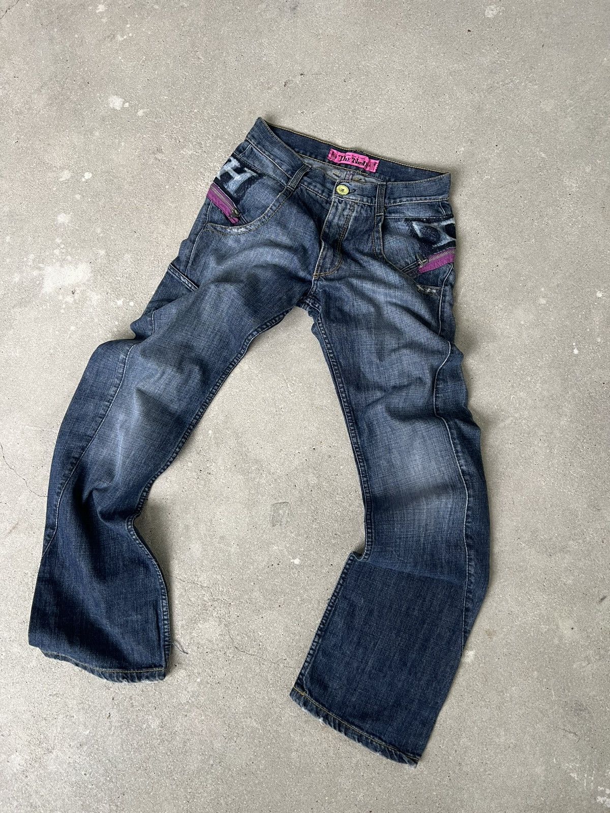 Hysteric Glamour × If Six Was Nine × Le Grande Bleu (L.G.B.) Rare Vintage IfSixWasNine style jeans LGB distressed denim Size 25" / US 0 / IT 36 - 1 Thumbnail