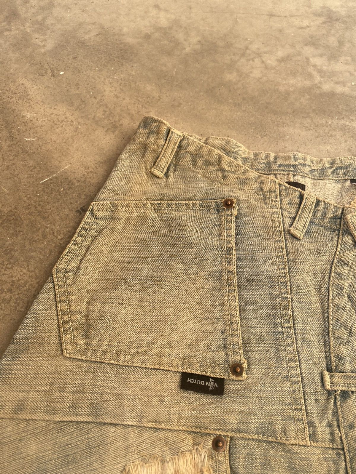 Von Dutch VON DUTCH DISTRESSED SKIRT Size 28" / US 6 / IT 42 - 2 Thumbnail