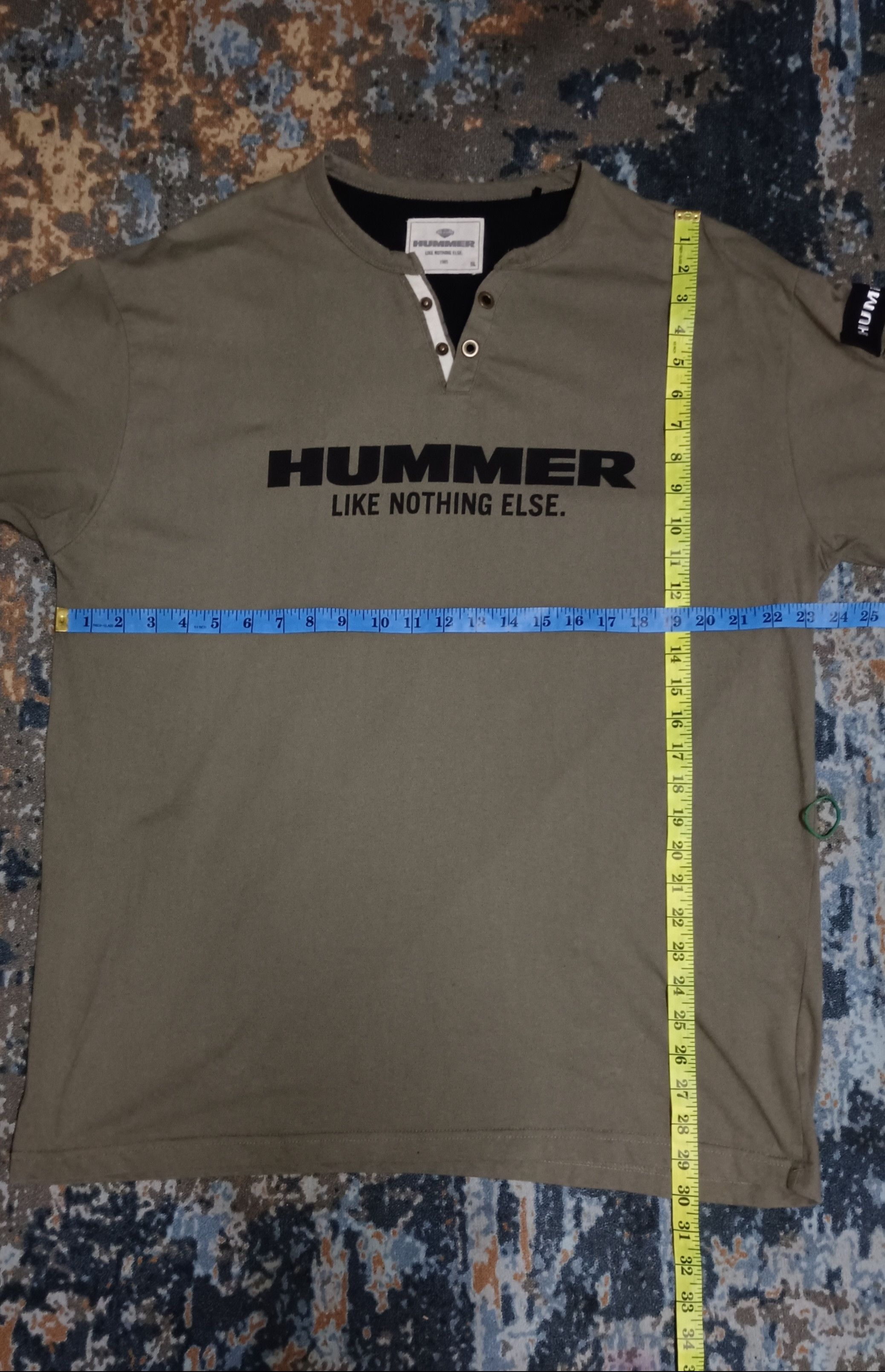 Hummel × Vintage Vintage Hummer Short Sleeve Size US XL / EU 56 / 4 - 10 Thumbnail